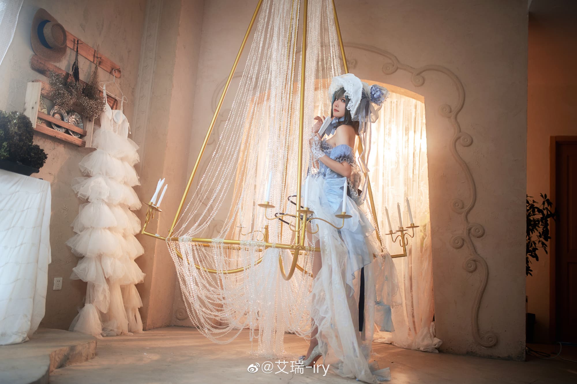【COS】碧蓝航线 柴郡  冰雪公主-礼服废稿ver.❄️ @艾瑞-iry COSPLAY-第9张