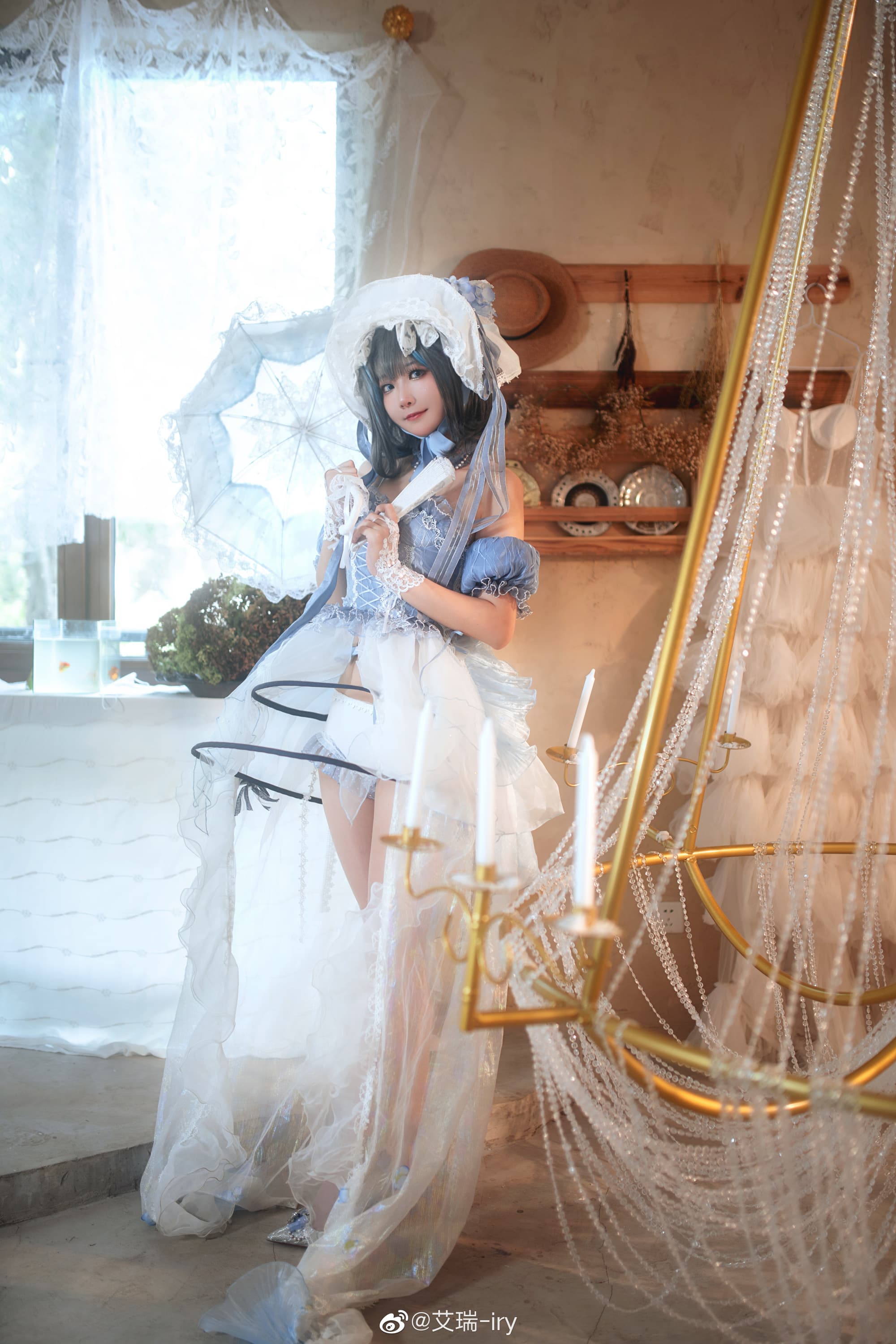 【COS】碧蓝航线 柴郡  冰雪公主-礼服废稿ver.❄️ @艾瑞-iry COSPLAY-第11张