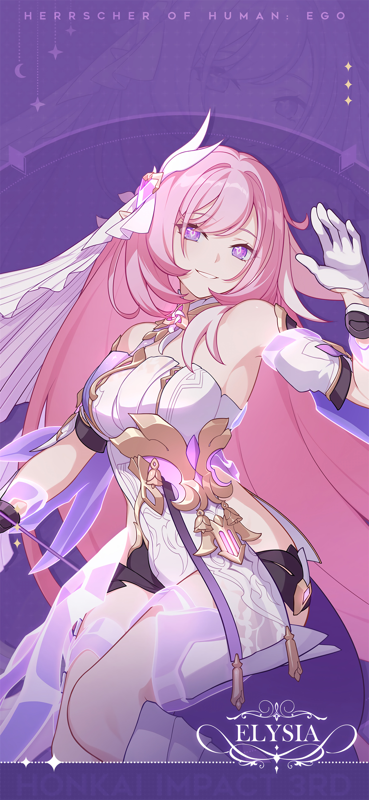 【插画美图】一位可爱迷人又神秘的少女 蹦坏3 爱莉希雅同人角色插画推荐~ P站美图-第6张