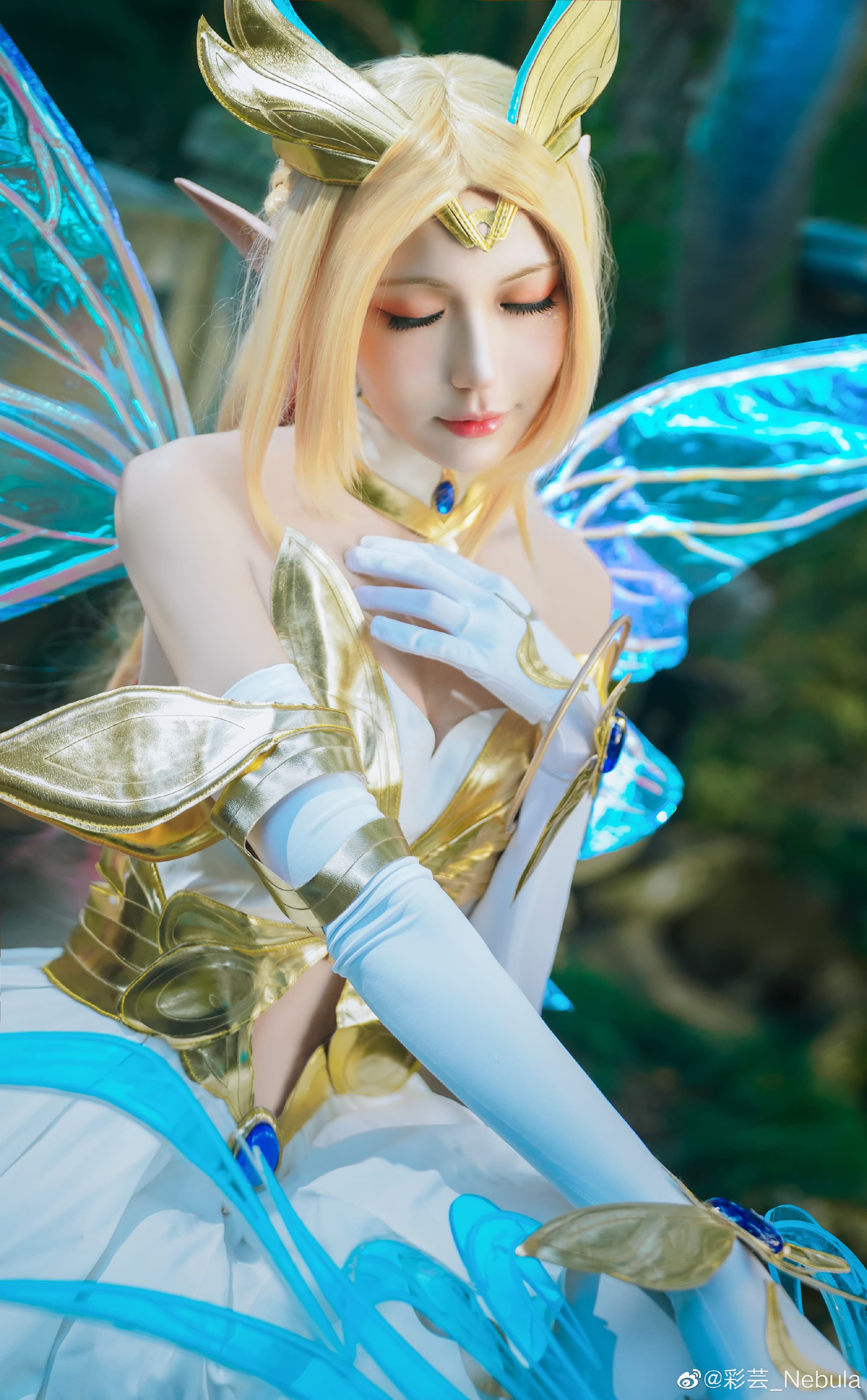 【COS】你好，我叫艾琳，艾琳～真是个好听的名字呀。 王者荣耀 艾琳女武神cos@彩芸_Nebula COSPLAY-第1张