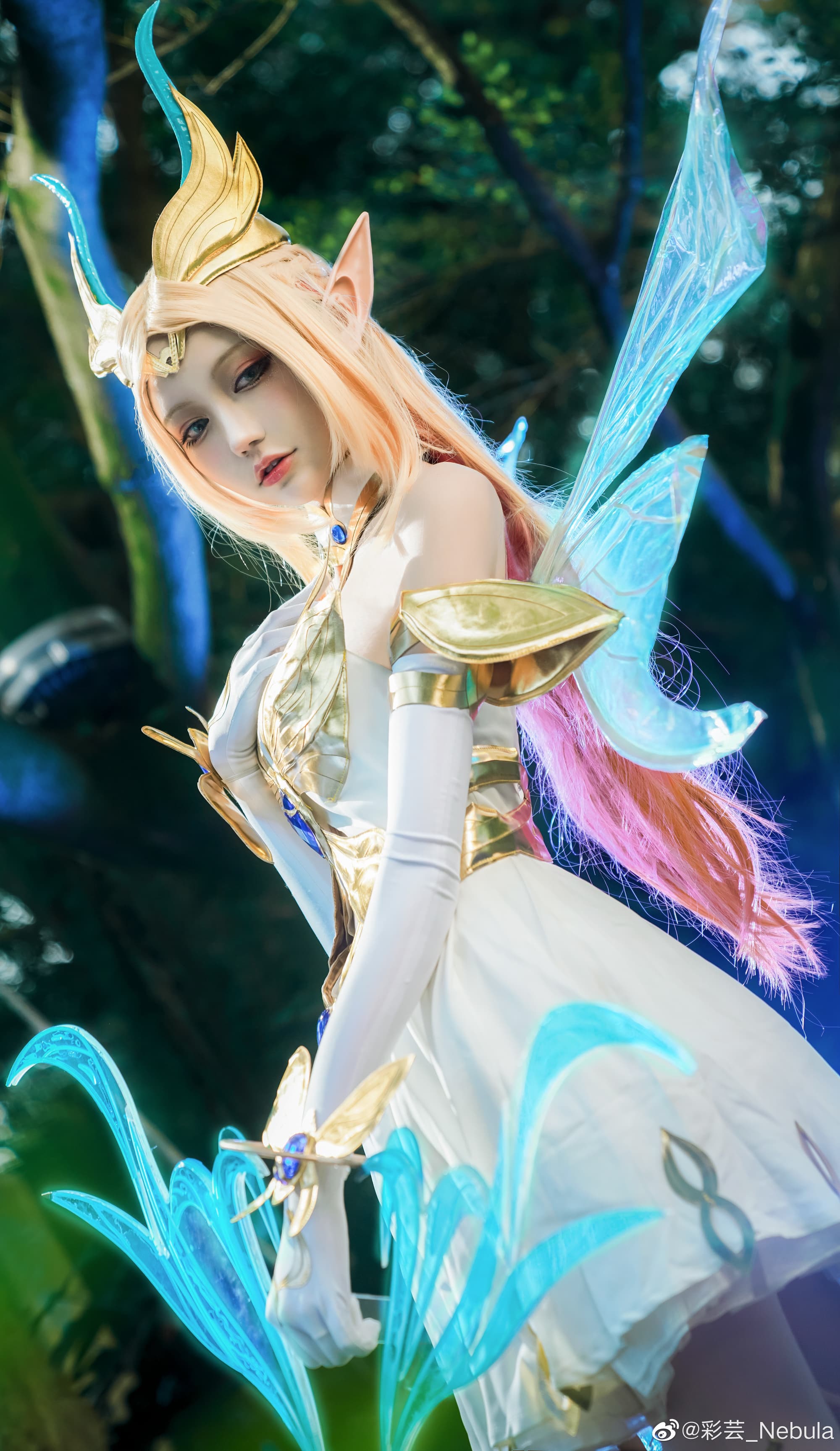 【COS】你好，我叫艾琳，艾琳～真是个好听的名字呀。 王者荣耀 艾琳女武神cos@彩芸_Nebula COSPLAY-第3张