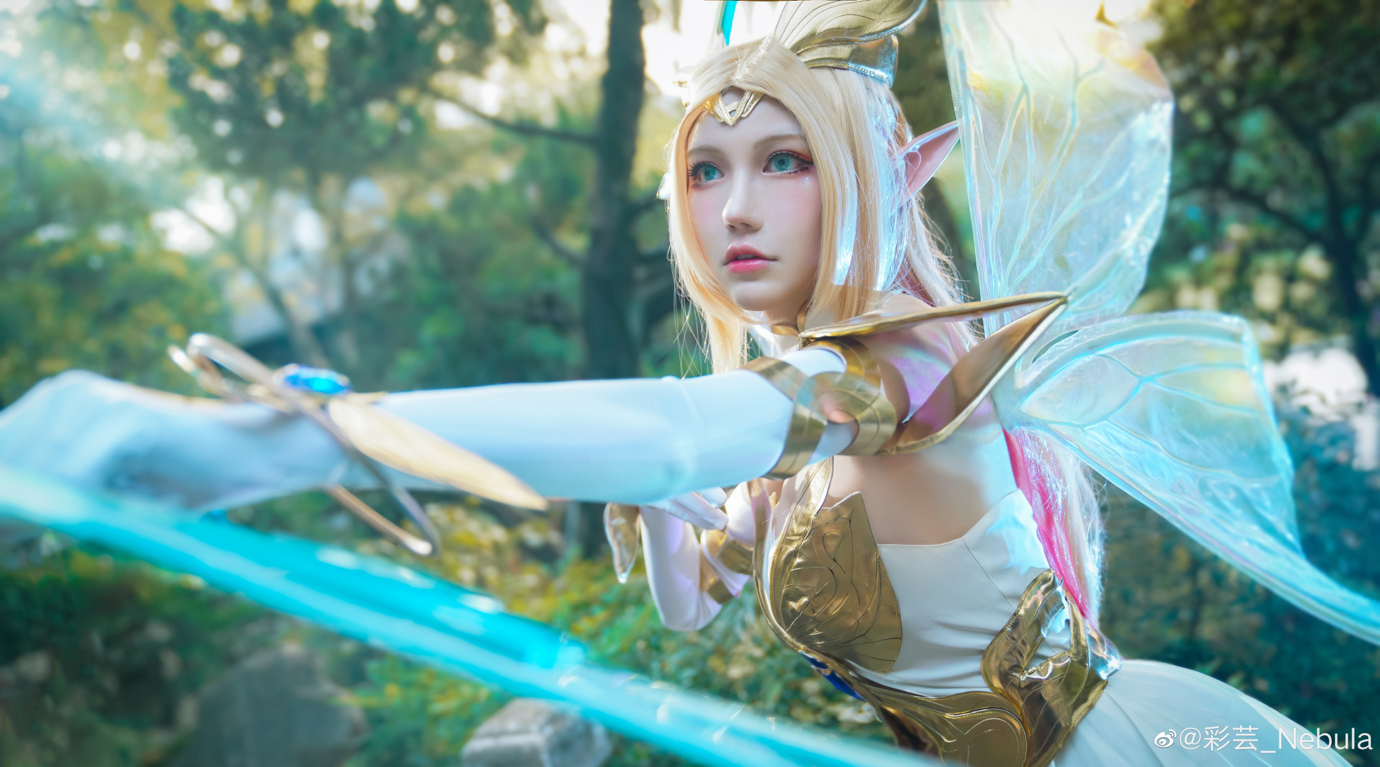 【COS】你好，我叫艾琳，艾琳～真是个好听的名字呀。 王者荣耀 艾琳女武神cos@彩芸_Nebula COSPLAY-第4张