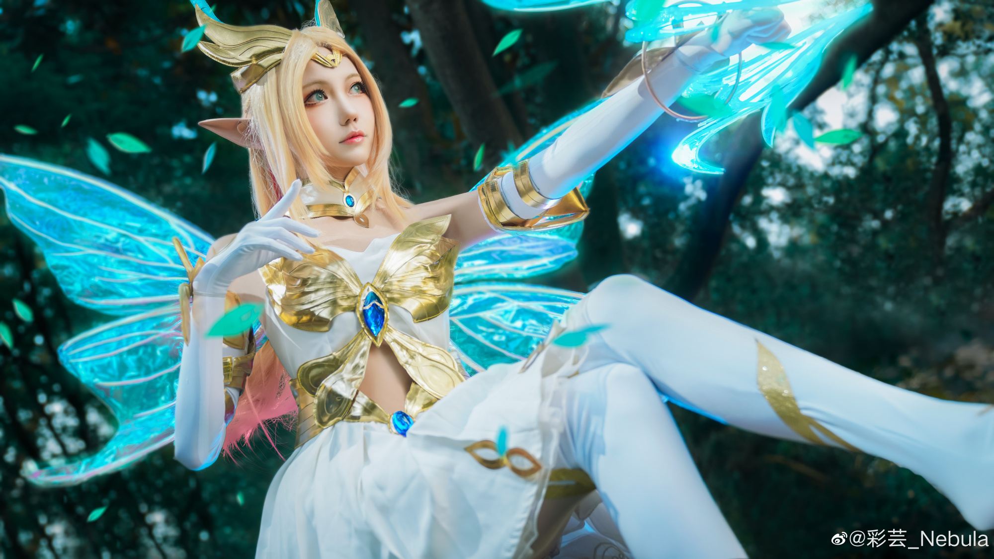 【COS】你好，我叫艾琳，艾琳～真是个好听的名字呀。 王者荣耀 艾琳女武神cos@彩芸_Nebula COSPLAY-第6张