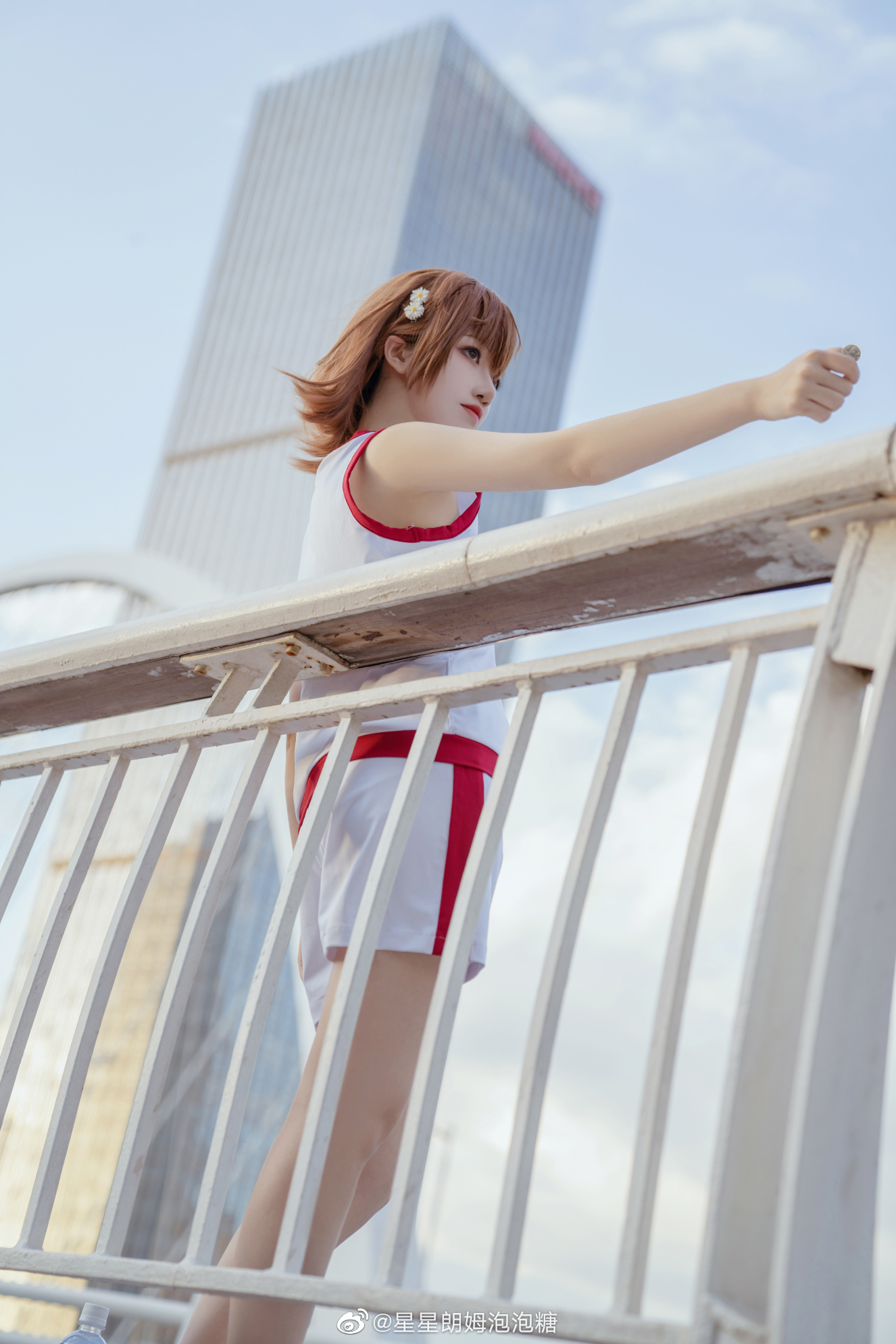 【COS】あなたの指先で跃动する电光は 某科学的超电磁炮 御坂美琴@星星朗姆泡泡糖 COSPLAY-第5张