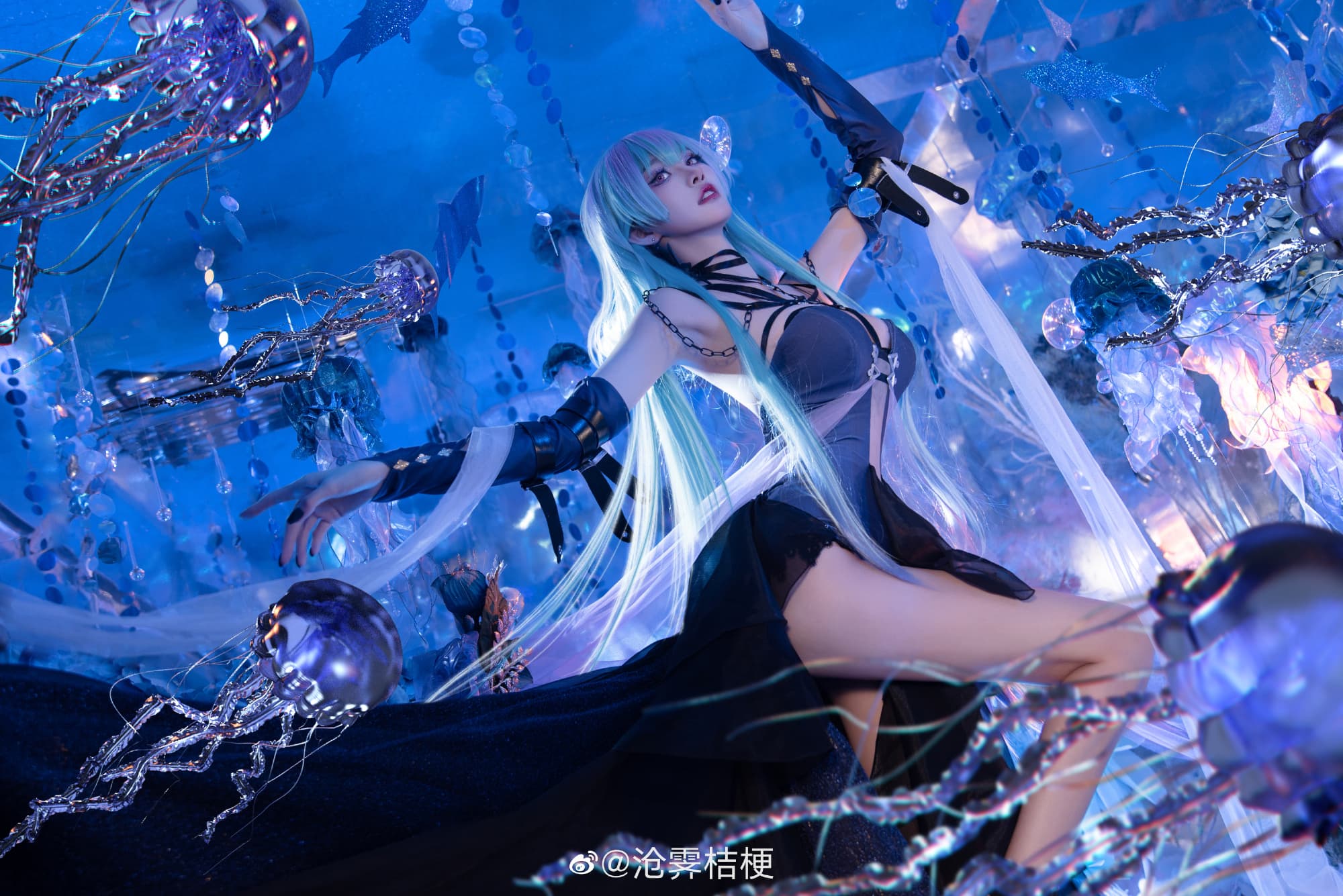【COS】狂欢结束了，安息吧，我带你们回家。 无期迷途 哈梅尔@沧霁桔梗 COSPLAY-第9张