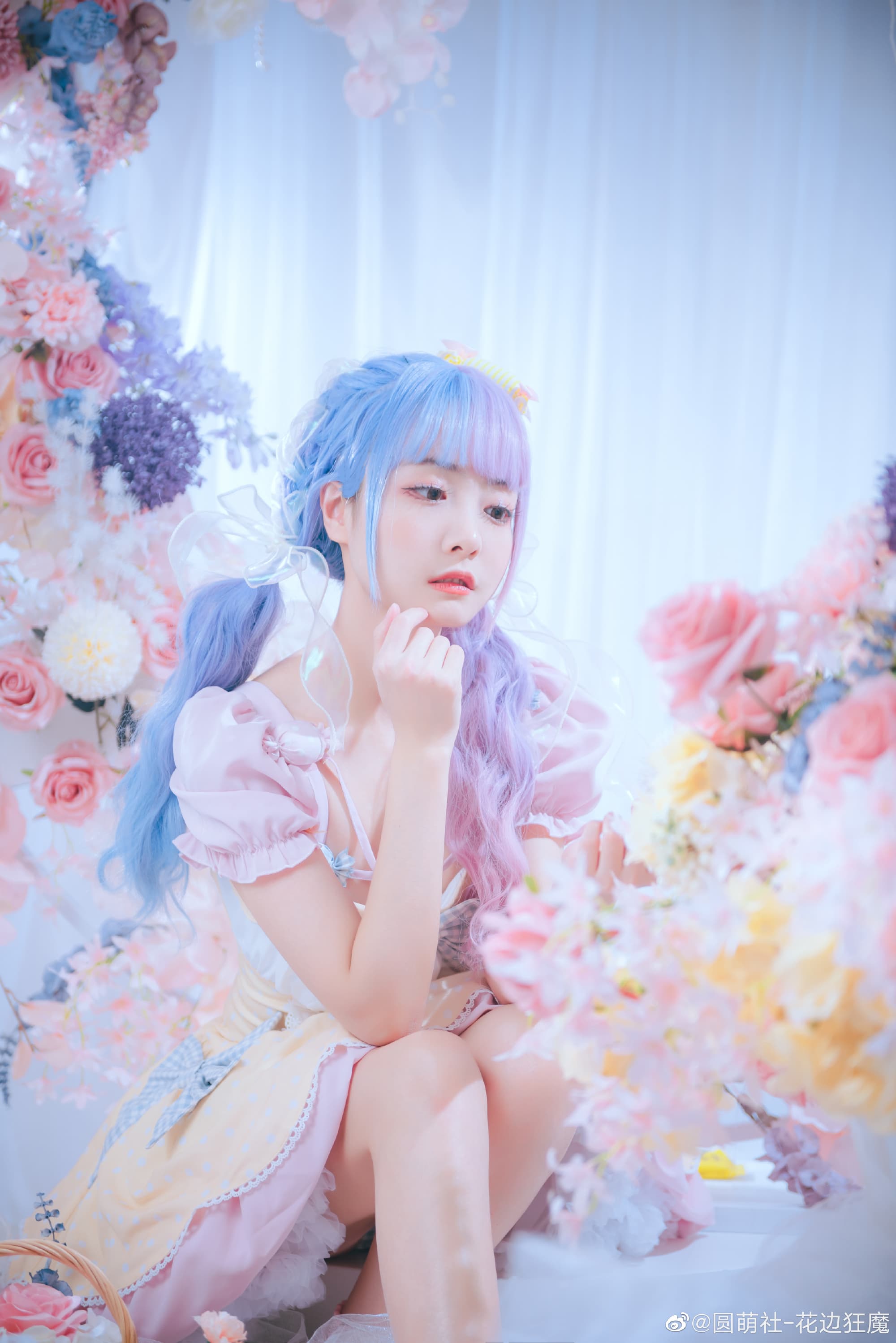【lolita】昨晚我的梦里，有花也有你 @圆萌社-花边狂魔 LOLITA-第8张