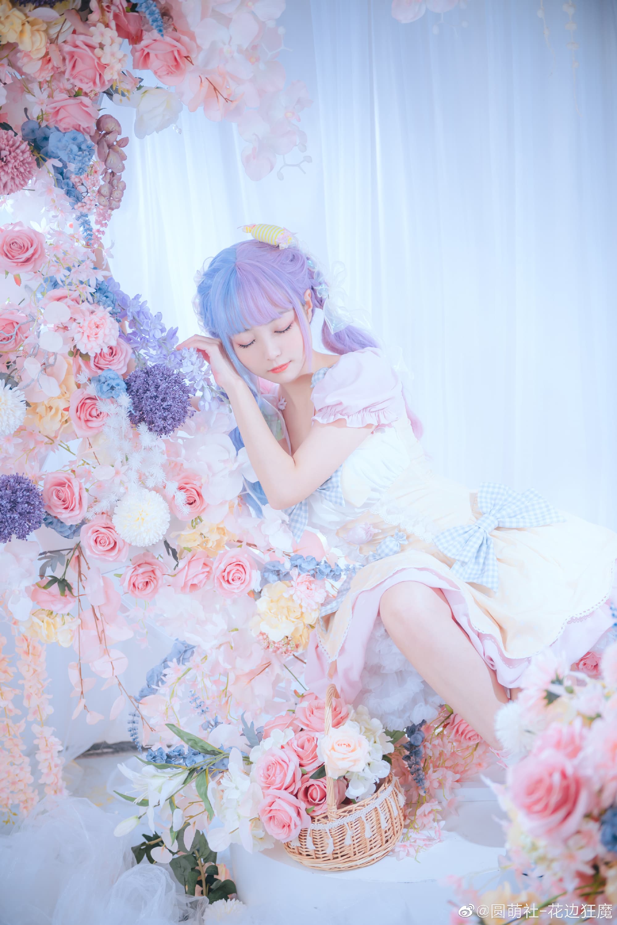【lolita】昨晚我的梦里，有花也有你 @圆萌社-花边狂魔 LOLITA-第10张