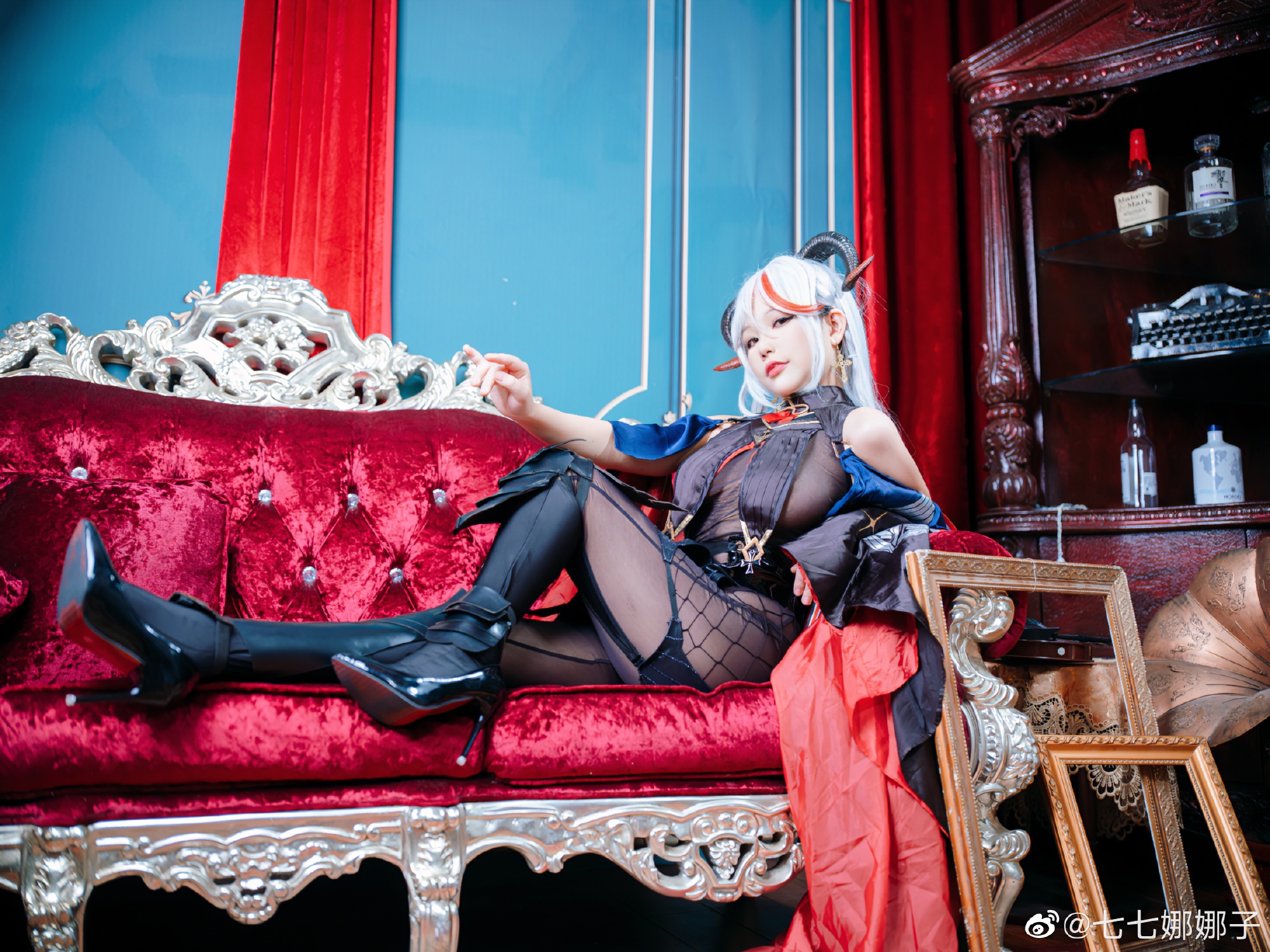 【COS】指挥官，想要我为你驱使海浪吗？ 碧蓝航线@七七娜娜子 COSPLAY-第2张