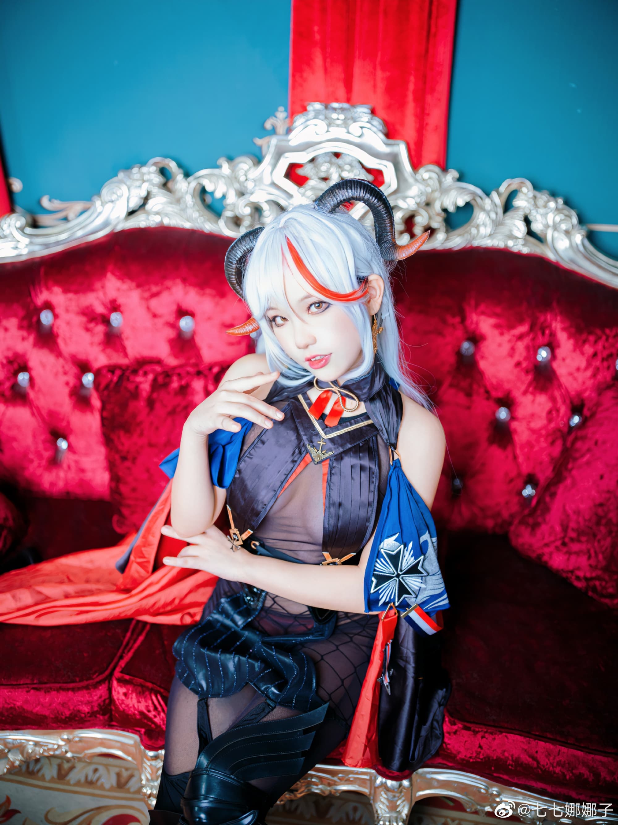 【COS】指挥官，想要我为你驱使海浪吗？ 碧蓝航线@七七娜娜子 COSPLAY-第3张