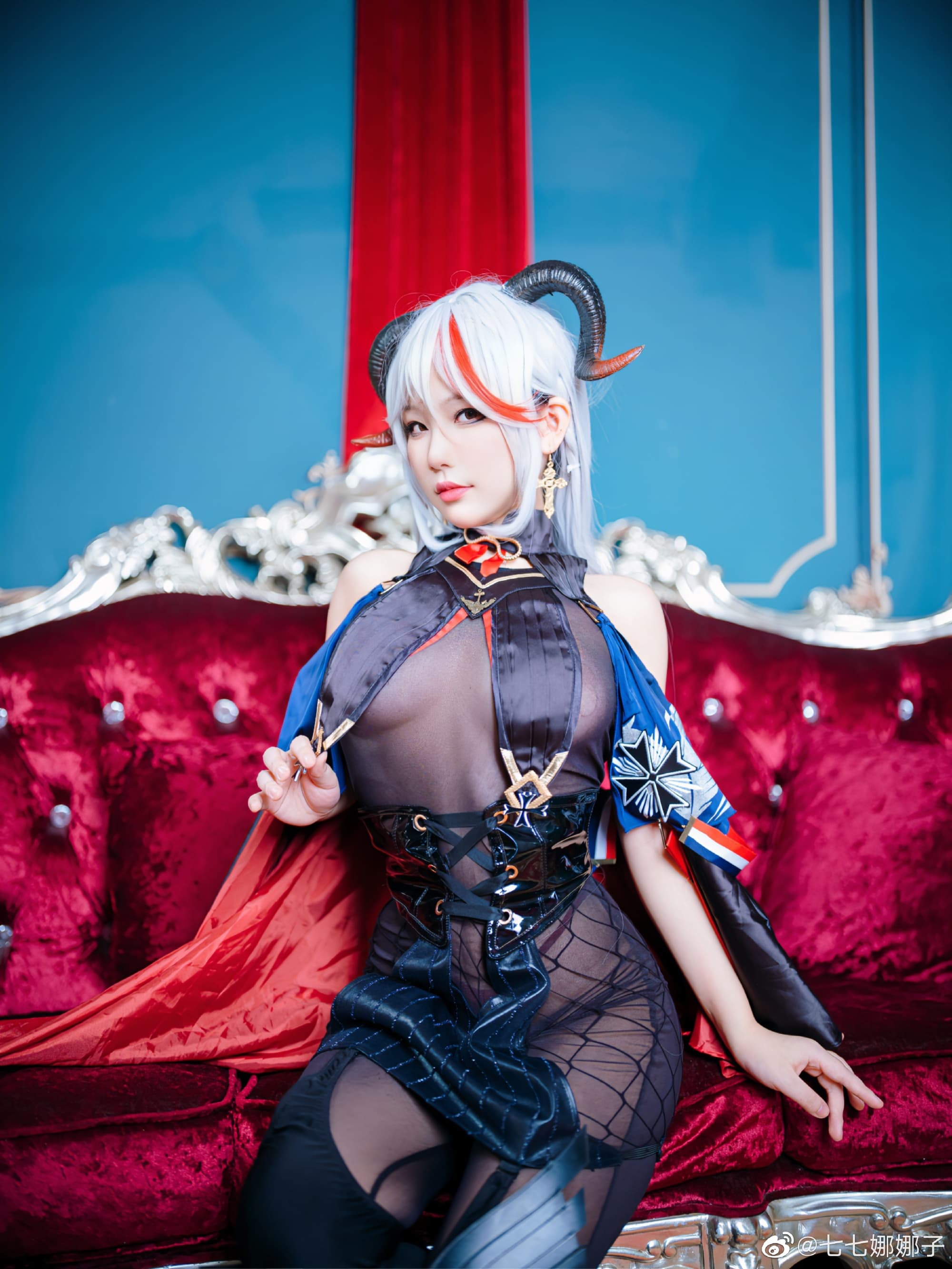 【COS】指挥官，想要我为你驱使海浪吗？ 碧蓝航线@七七娜娜子 COSPLAY-第4张