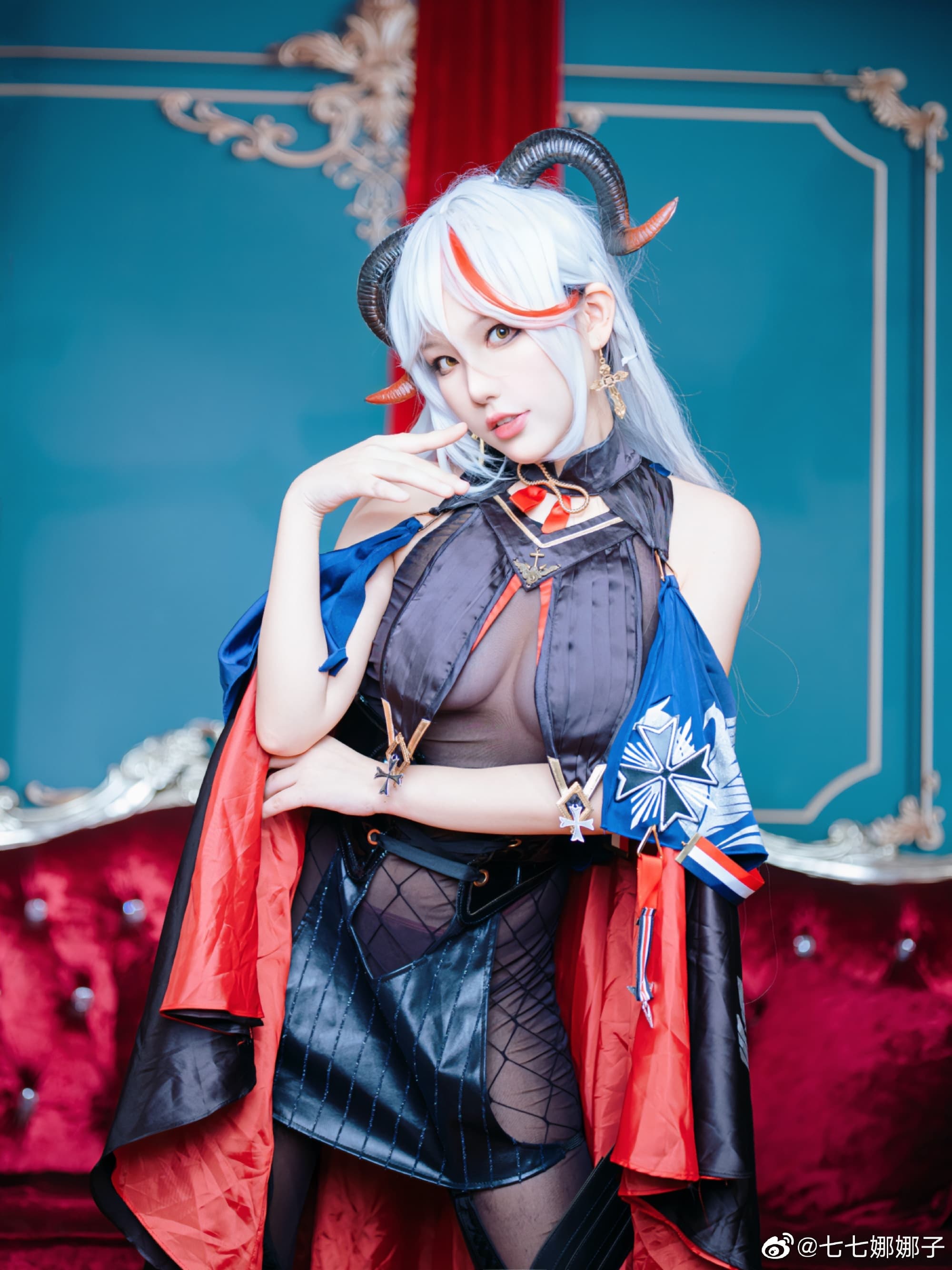 【COS】指挥官，想要我为你驱使海浪吗？ 碧蓝航线@七七娜娜子 COSPLAY-第8张