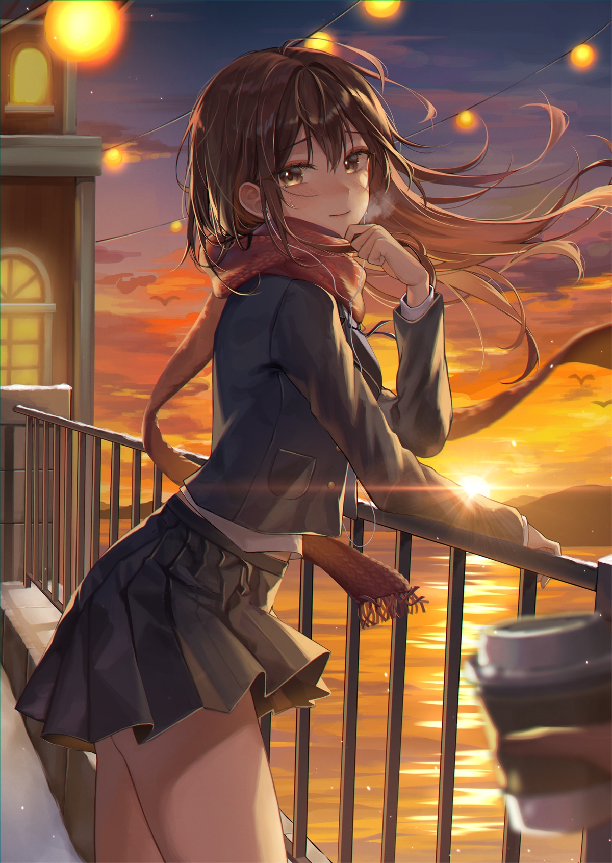 【插画美图】超级可爱的初音未来和屑狐狸神子 今日热榜插画美图推荐 P站美图-第4张