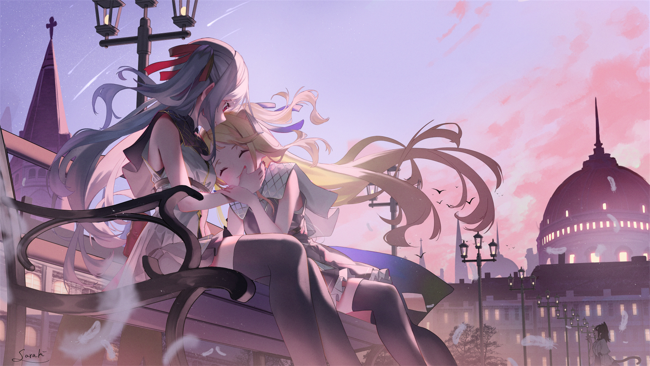 【插画美图】超级可爱的初音未来和屑狐狸神子 今日热榜插画美图推荐 P站美图-第17张