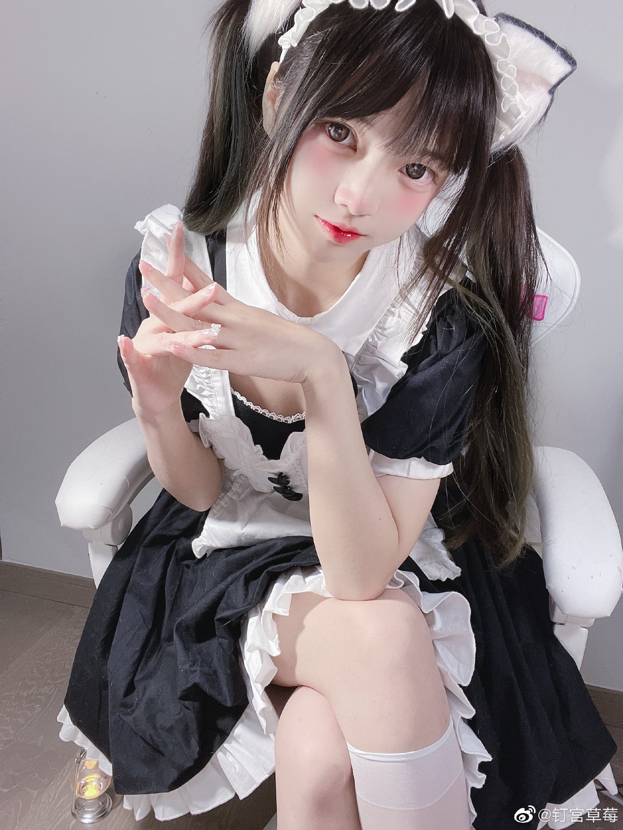 lolita装扮 女仆元素！我的最爱！ @钉宫草莓 LOLITA-第1张