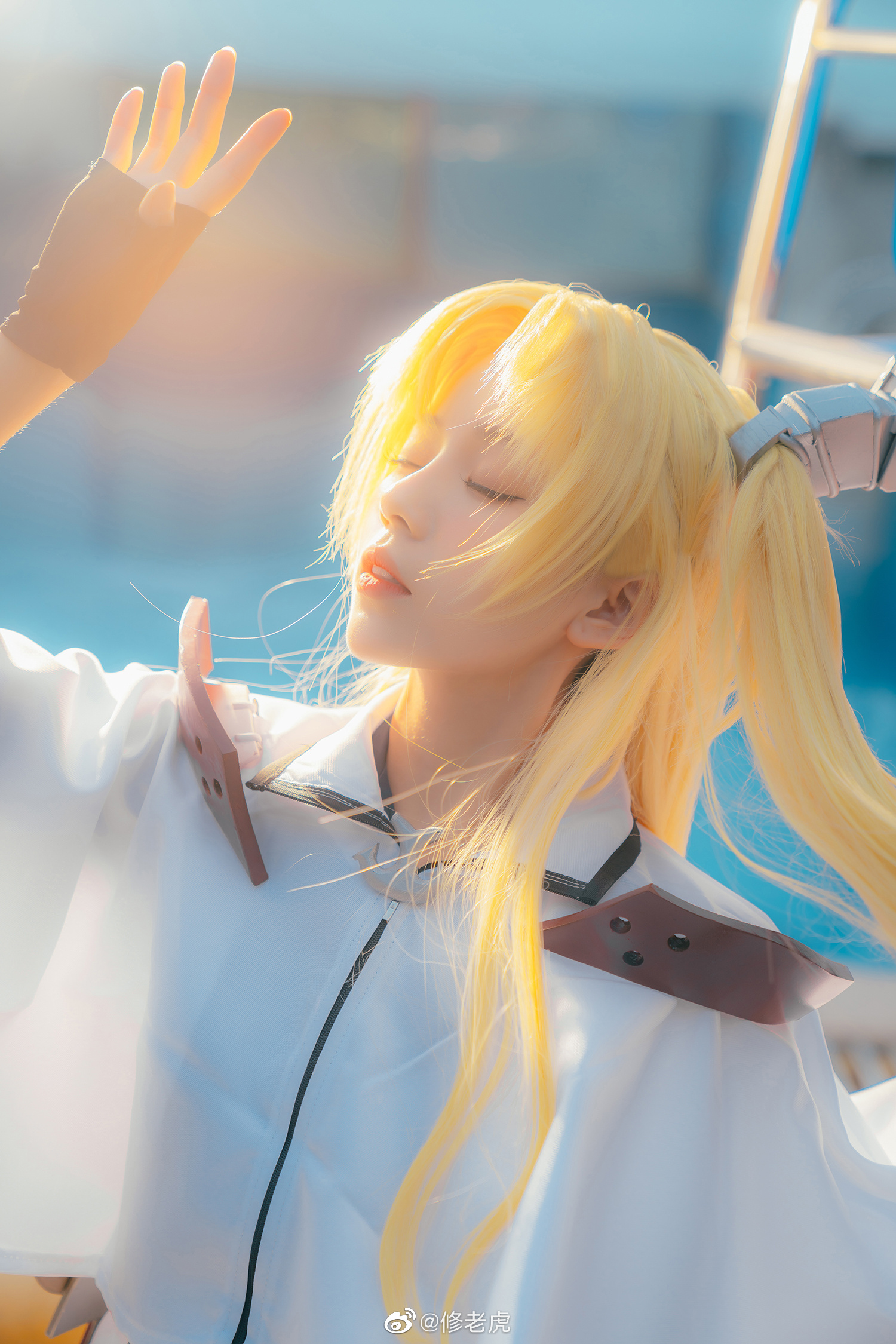 为什么你们都叫我克爹啊！ 碧蓝航线 克利夫兰@修老虎 COSPLAY-第3张