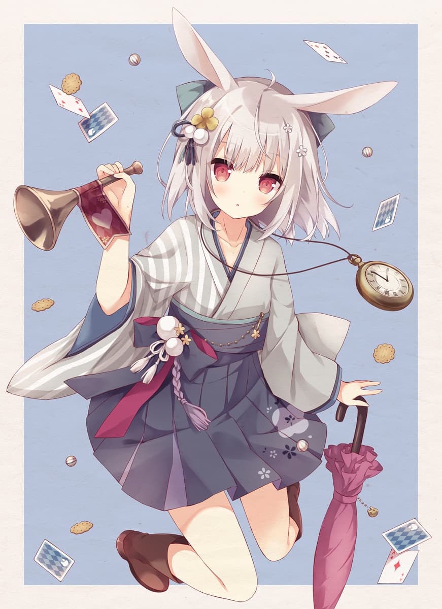 【P站画师】可爱的兽耳小萝莉，日本插画师ほし的插画美图推荐 P站画师-第16张