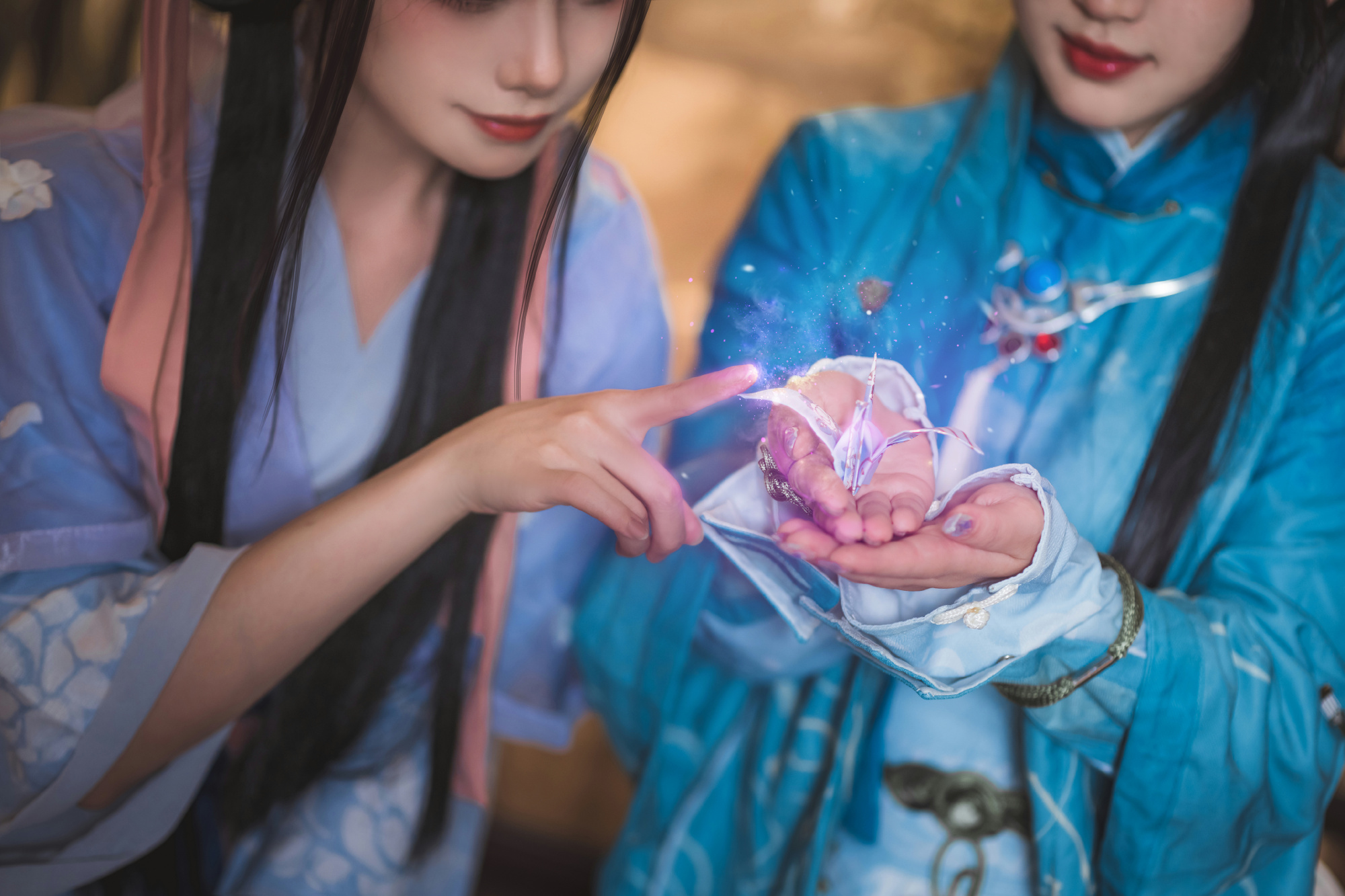 【COS】春映梅芳风醉月，半山云影半湖烟。 仙剑奇侠传 月清疏&白茉晴@ceiiiiiiii COSPLAY-第5张