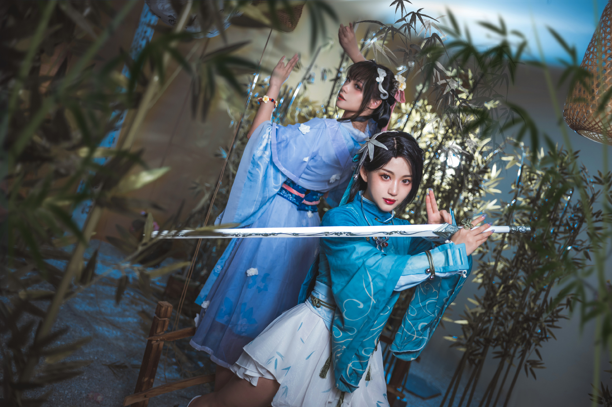【COS】春映梅芳风醉月，半山云影半湖烟。 仙剑奇侠传 月清疏&白茉晴@ceiiiiiiii COSPLAY-第7张