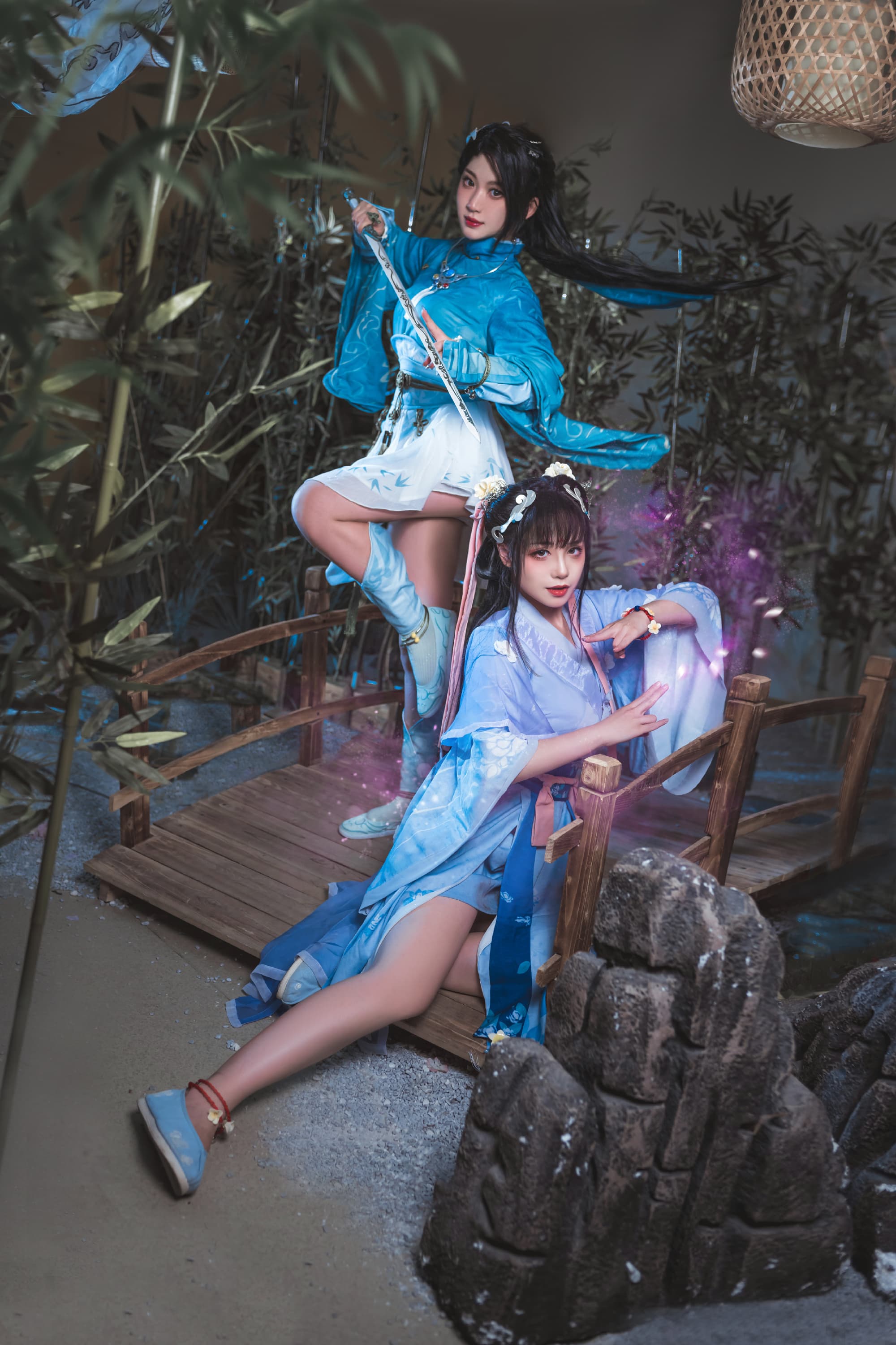 【COS】春映梅芳风醉月，半山云影半湖烟。 仙剑奇侠传 月清疏&白茉晴@ceiiiiiiii COSPLAY-第8张