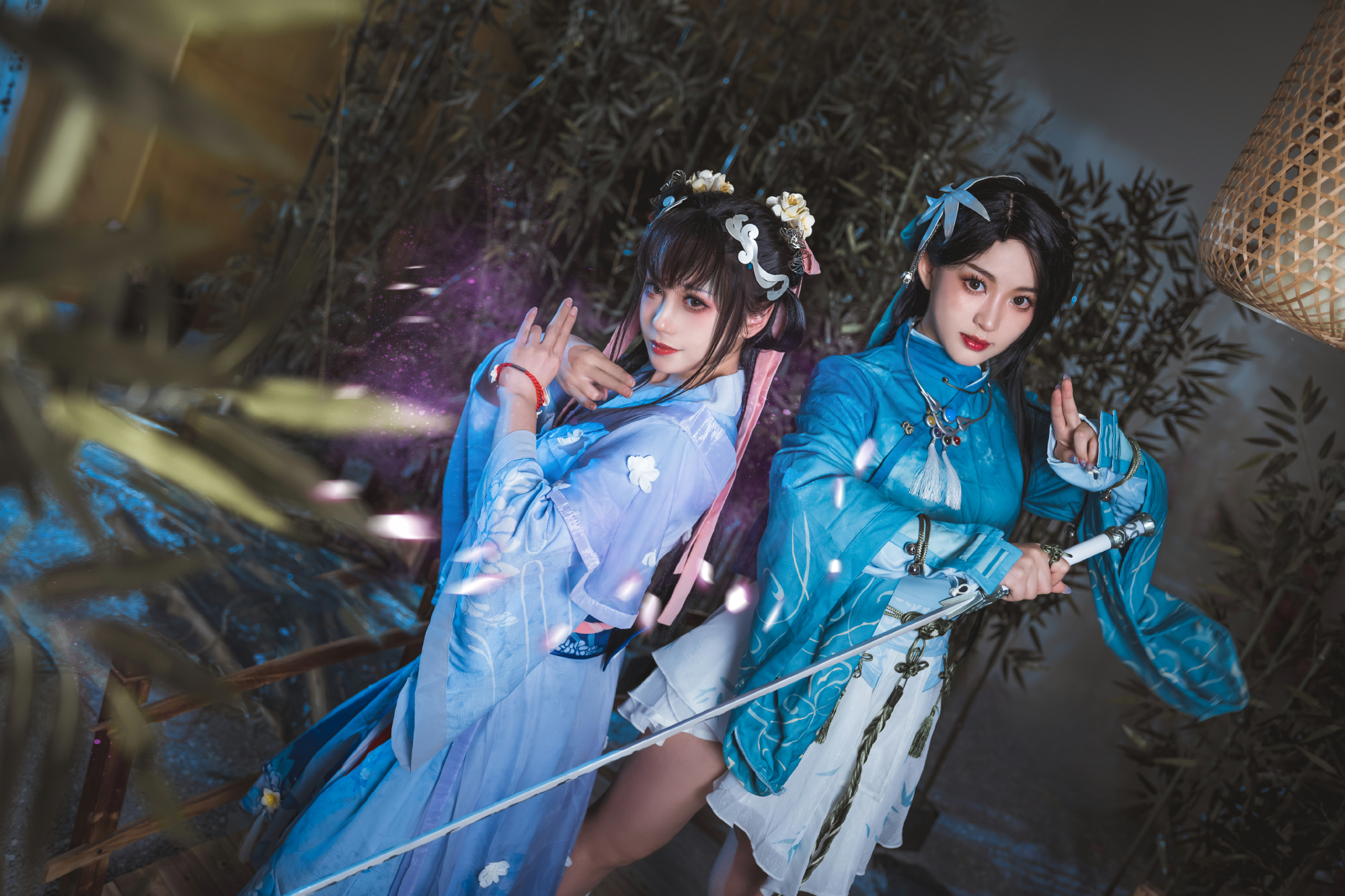 【COS】春映梅芳风醉月，半山云影半湖烟。 仙剑奇侠传 月清疏&白茉晴@ceiiiiiiii COSPLAY-第9张