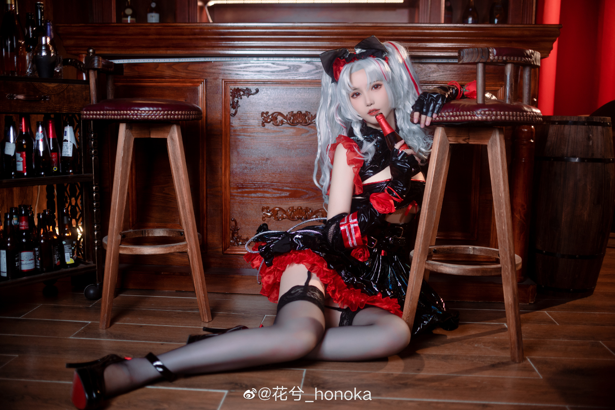 【COS】碧蓝航线 阿达尔伯特亲王@花兮_honoka COSPLAY-第1张