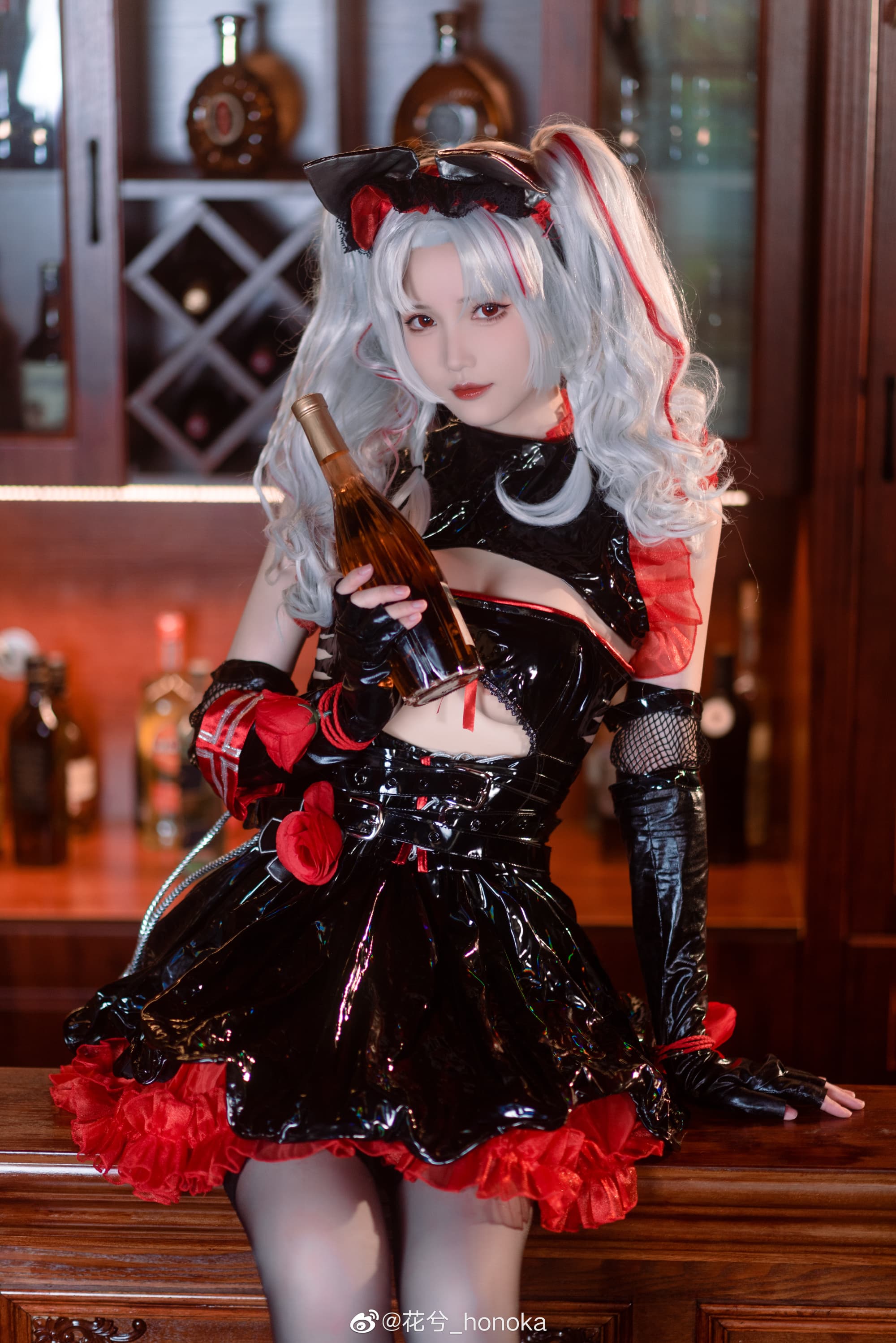 【COS】碧蓝航线 阿达尔伯特亲王@花兮_honoka COSPLAY-第3张