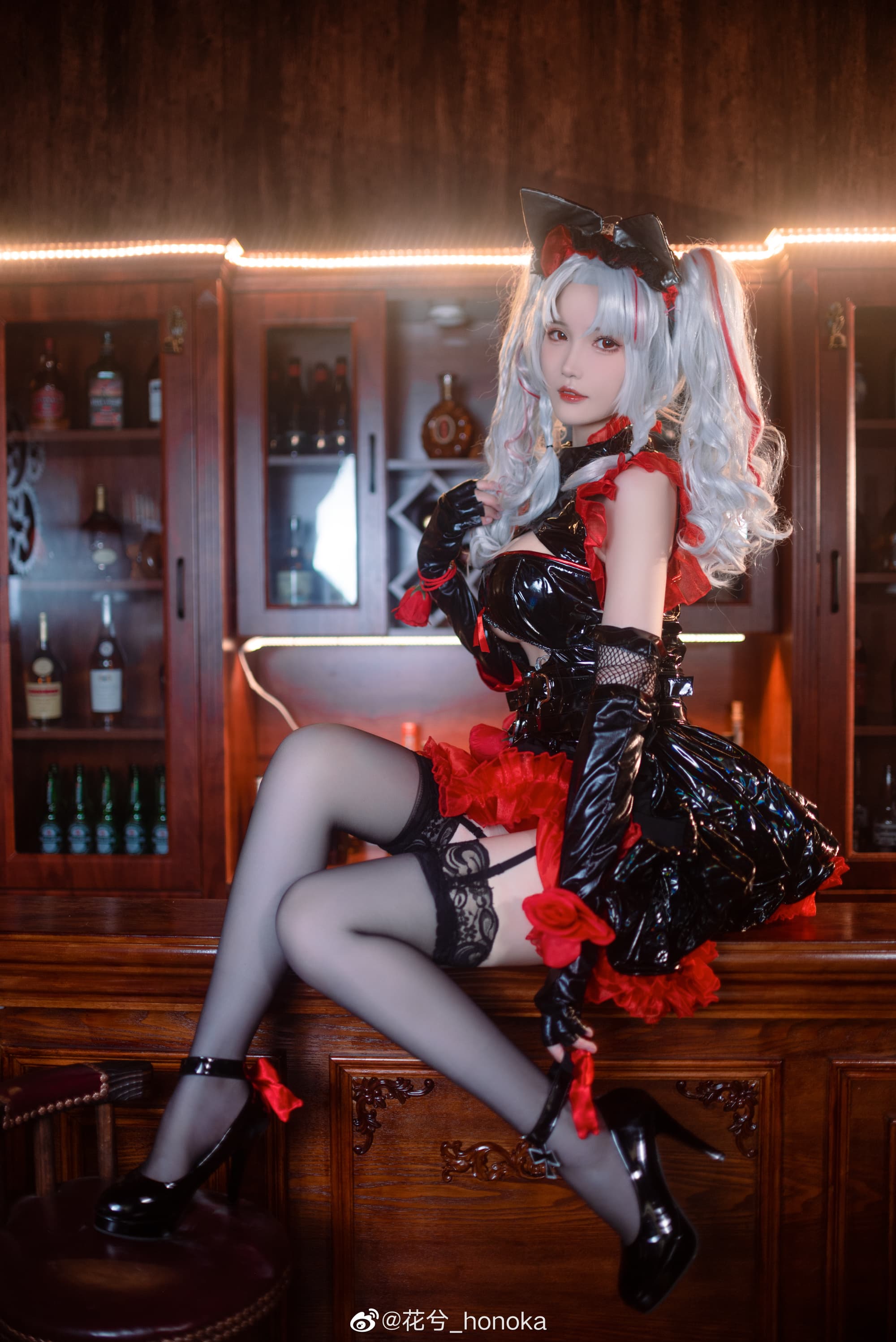 【COS】碧蓝航线 阿达尔伯特亲王@花兮_honoka COSPLAY-第6张