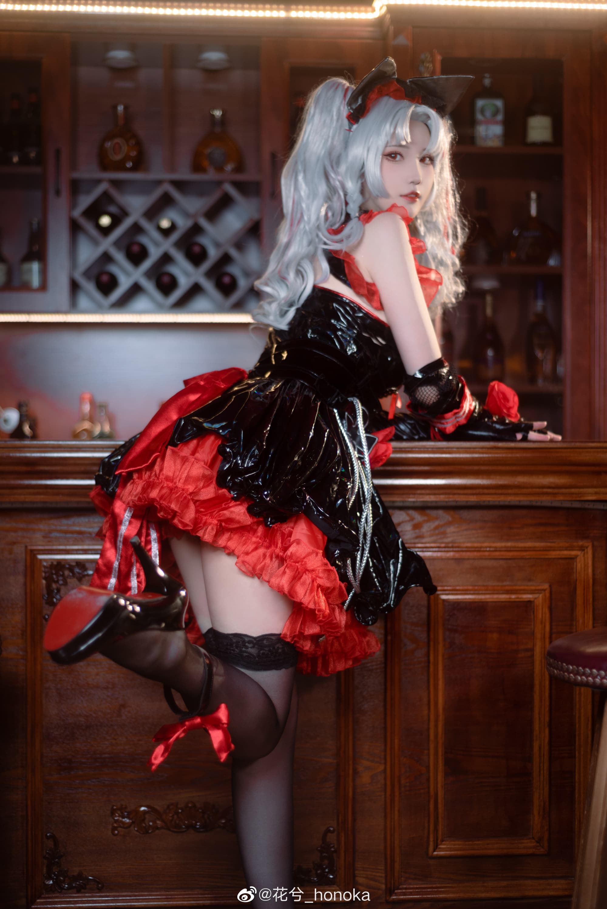【COS】碧蓝航线 阿达尔伯特亲王@花兮_honoka COSPLAY-第7张