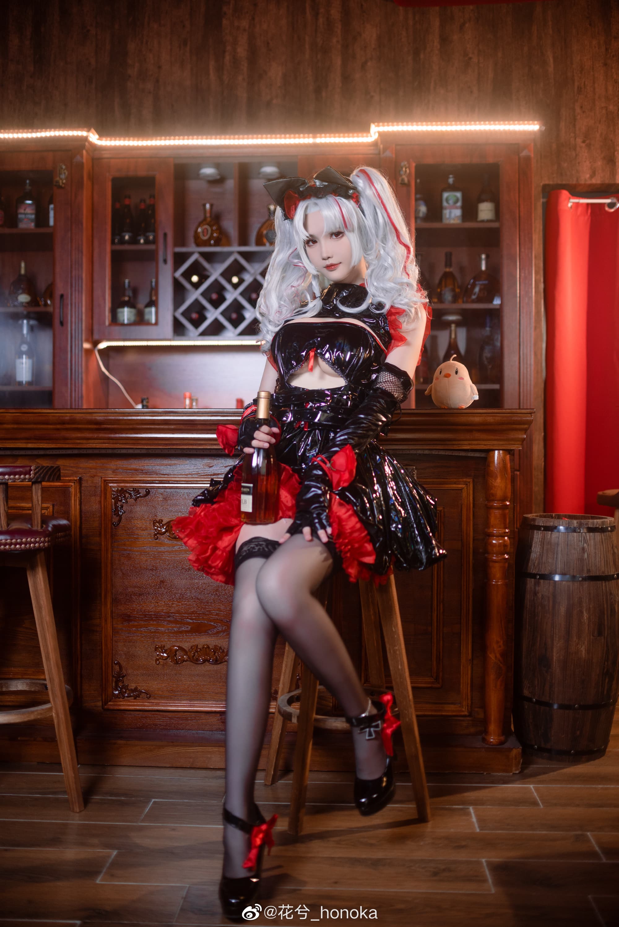 【COS】碧蓝航线 阿达尔伯特亲王@花兮_honoka COSPLAY-第9张