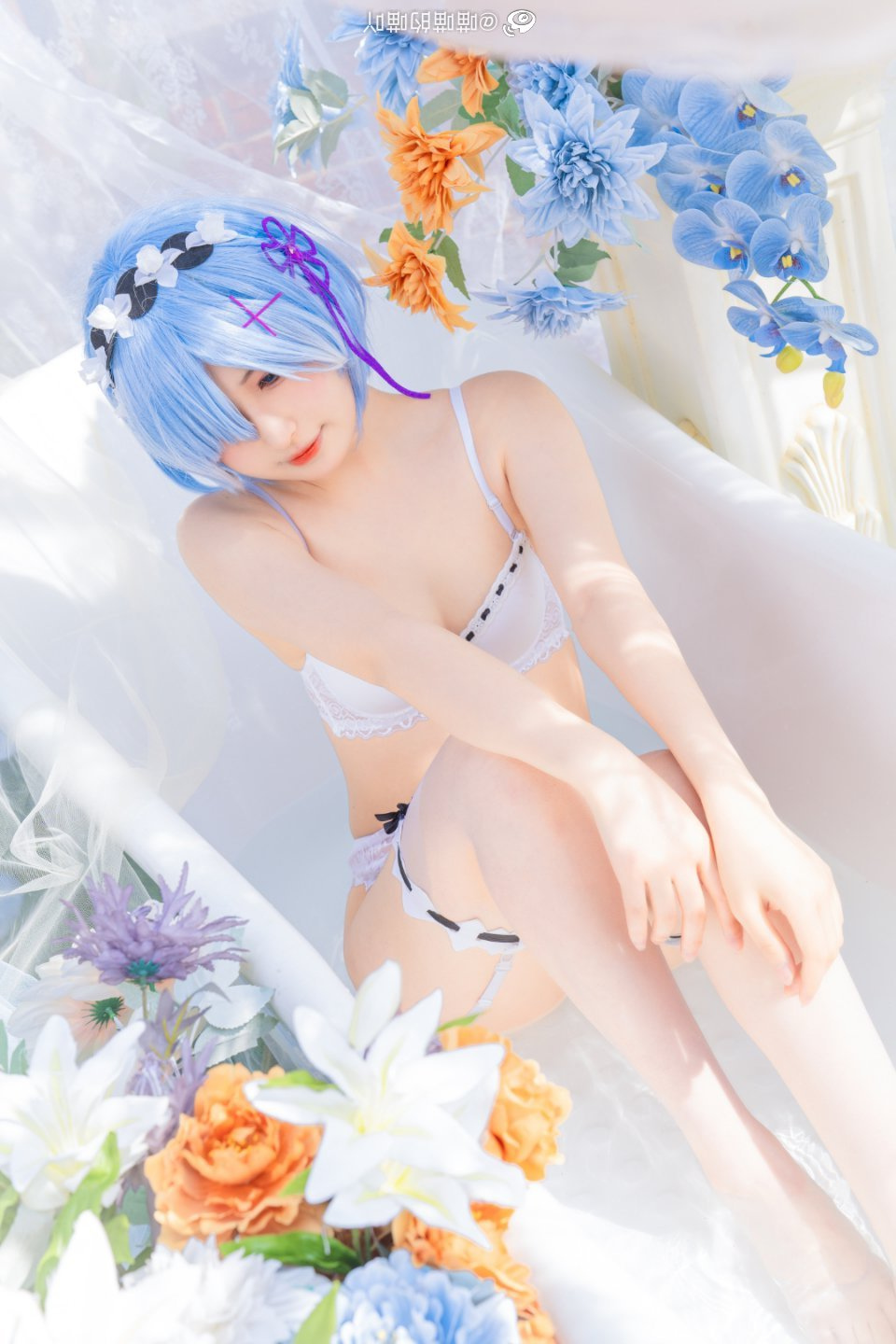 【COS】re:从零开始的异世界生活 蕾姆@喵喵的喵吖 COSPLAY-第3张