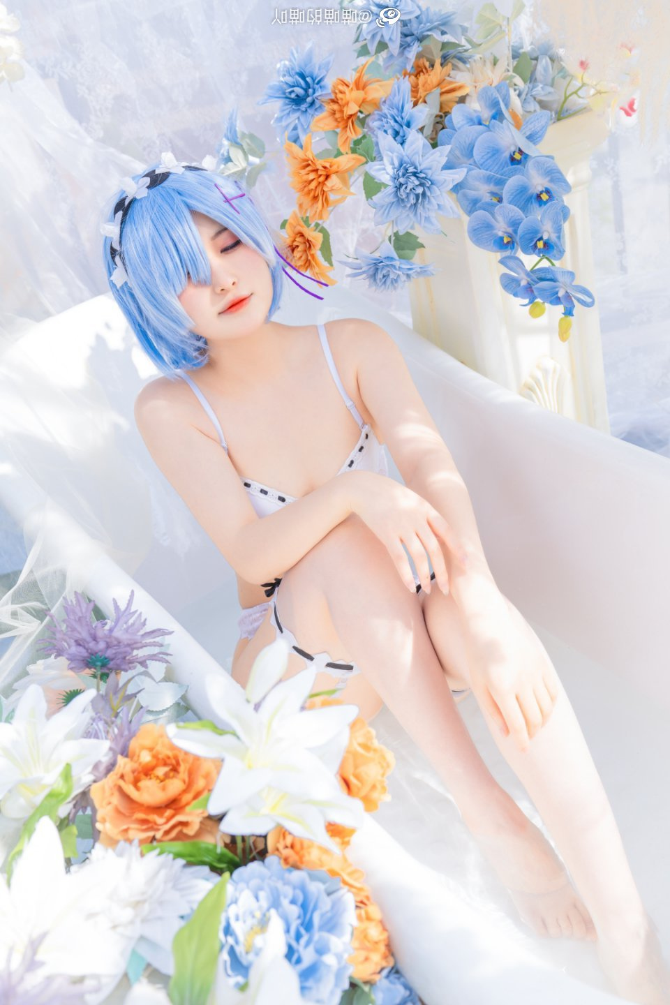 【COS】re:从零开始的异世界生活 蕾姆@喵喵的喵吖 COSPLAY-第12张
