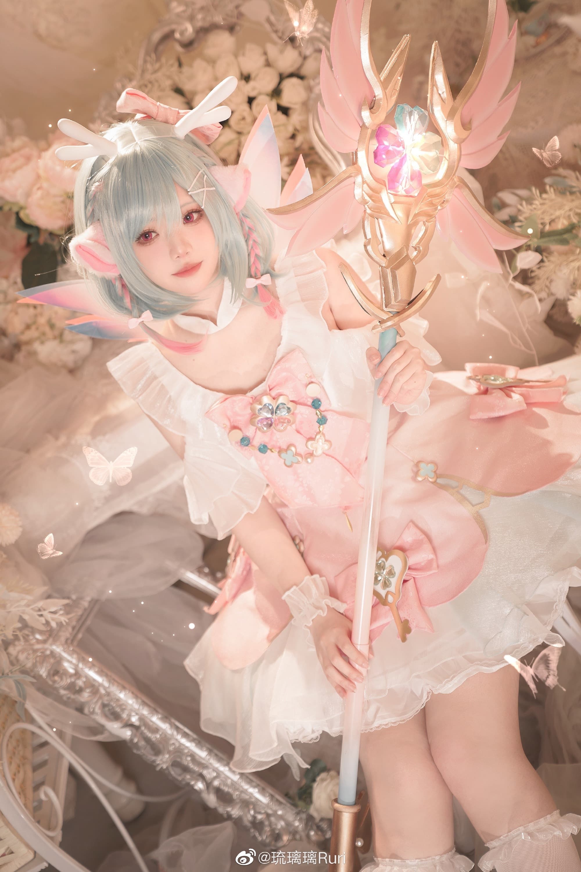 【COS】王者荣耀 瑶 云瑶时之祈愿@琉璃璃Ruri COSPLAY-第1张