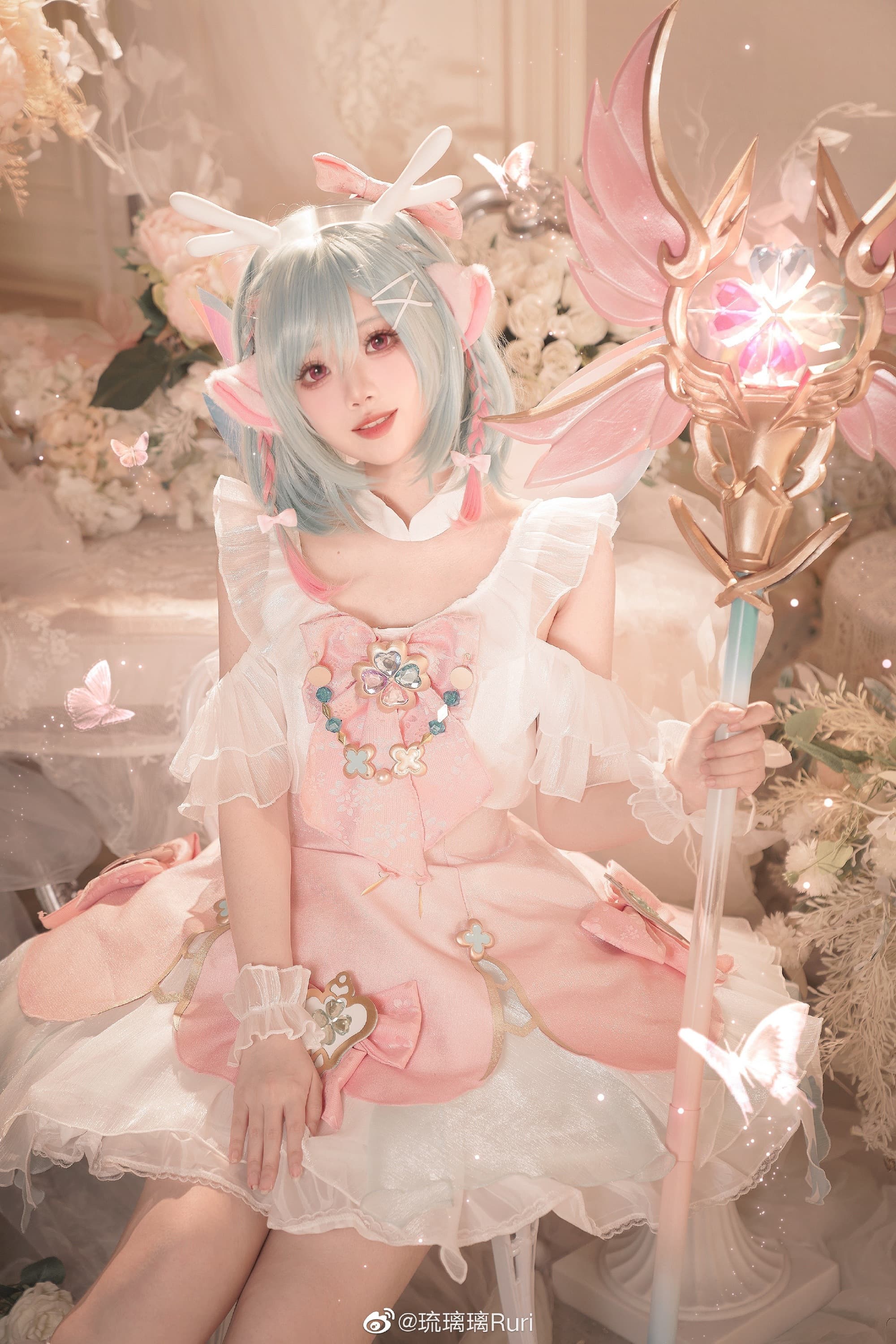 【COS】王者荣耀 瑶 云瑶时之祈愿@琉璃璃Ruri COSPLAY-第3张