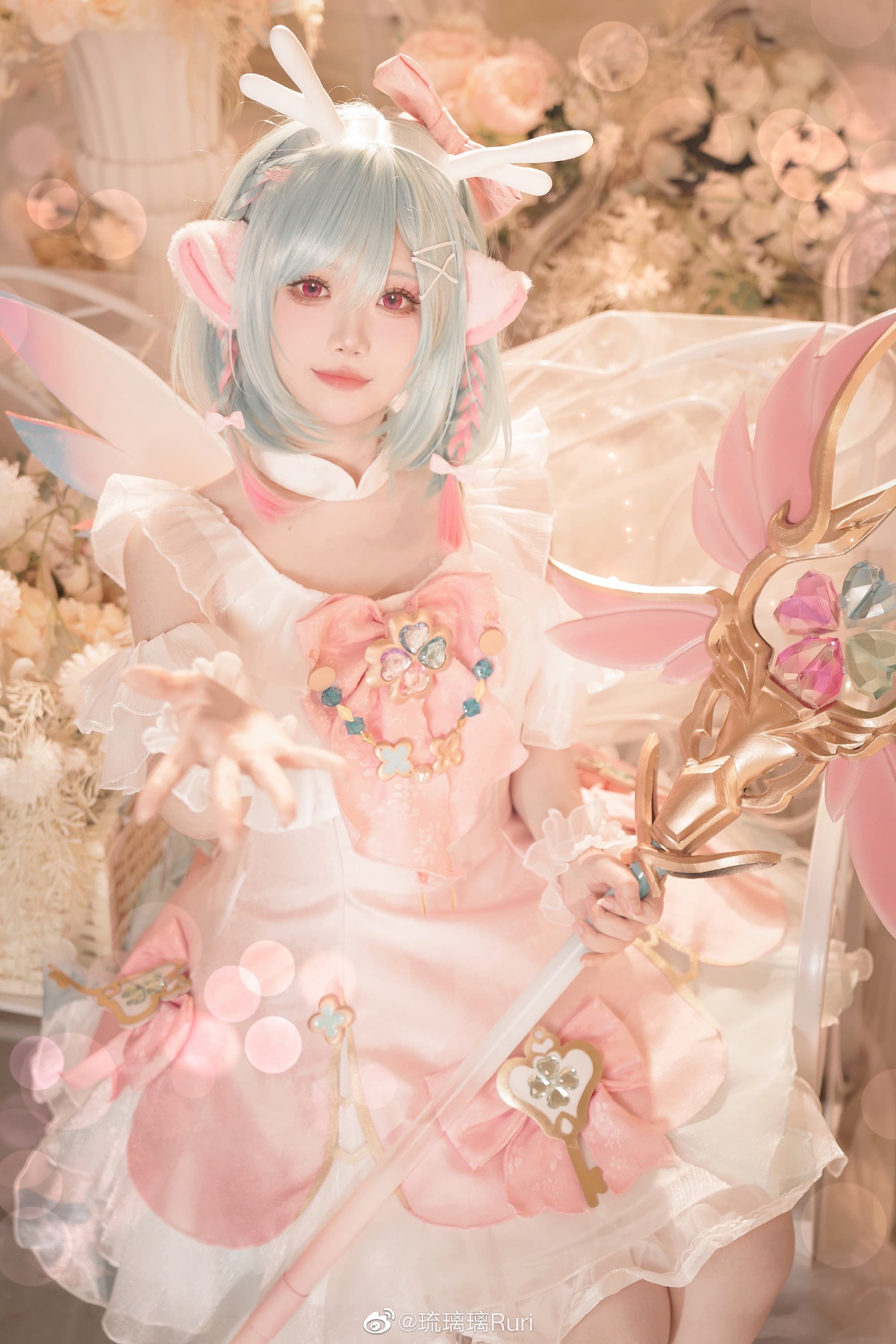 【COS】王者荣耀 瑶 云瑶时之祈愿@琉璃璃Ruri COSPLAY-第6张