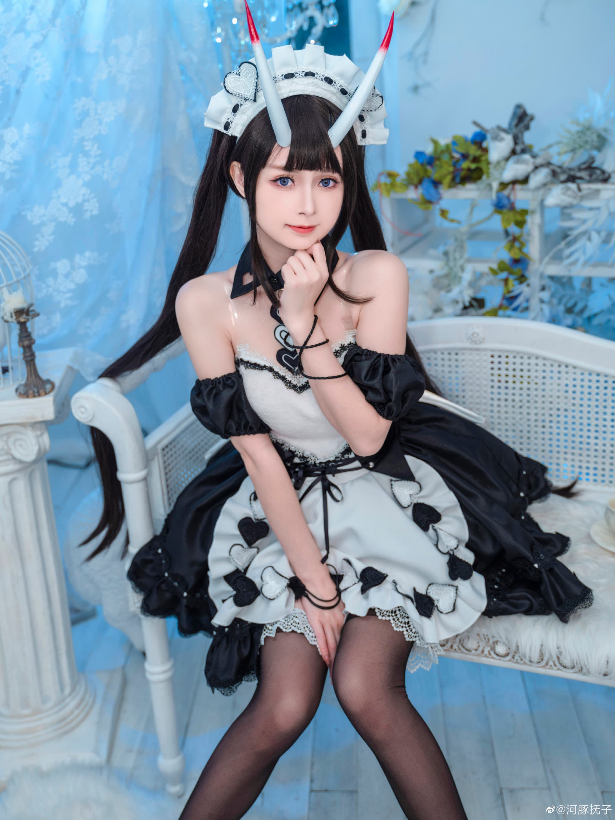 【COS】 🍷需要少冰吗？🧊  碧蓝航线 能代@河豚抚子 COSPLAY-第3张