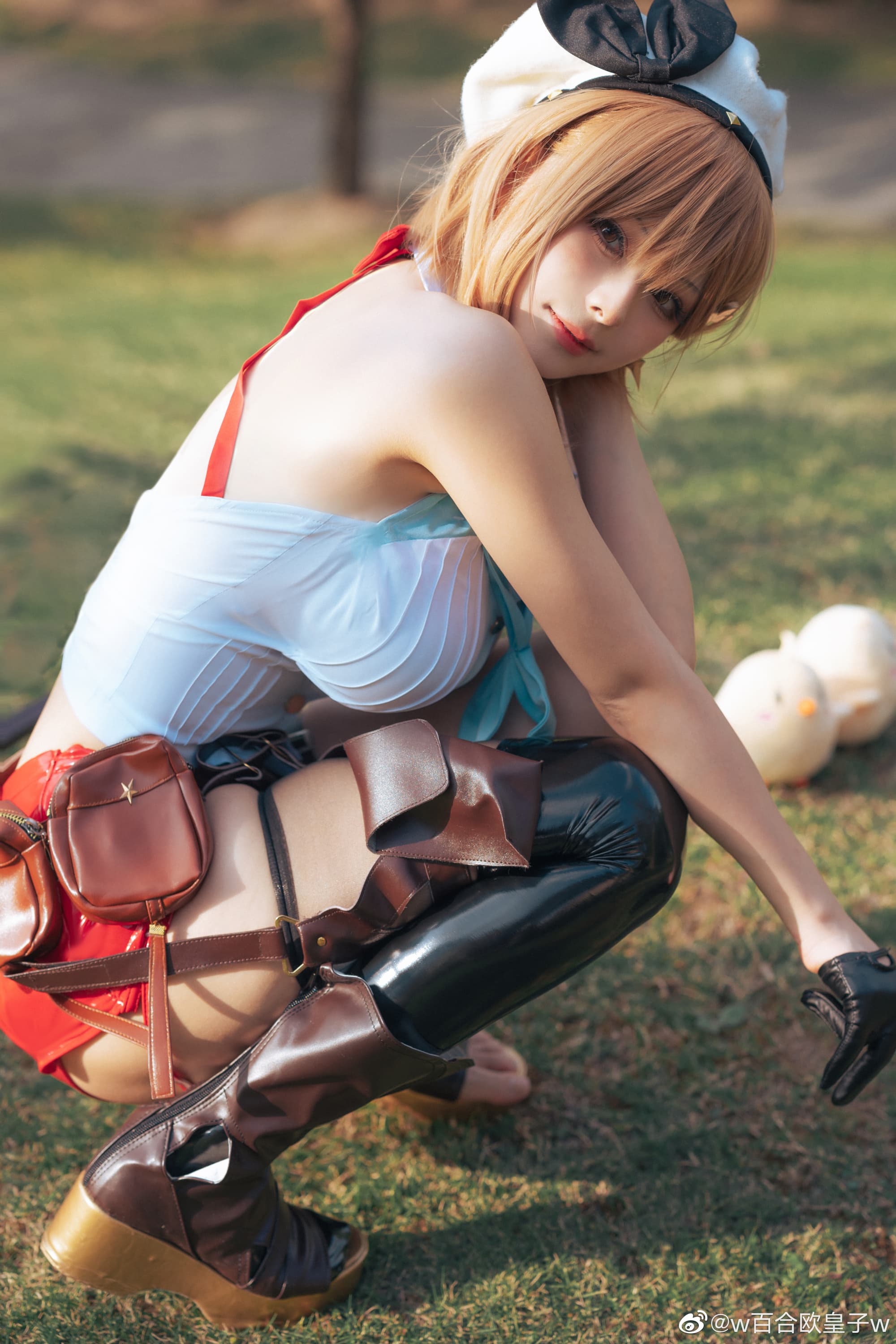 【COS】我有预感！这次也会成为真正的冒险！ 碧蓝航线莱莎联动@w百合欧皇子w COSPLAY-第12张