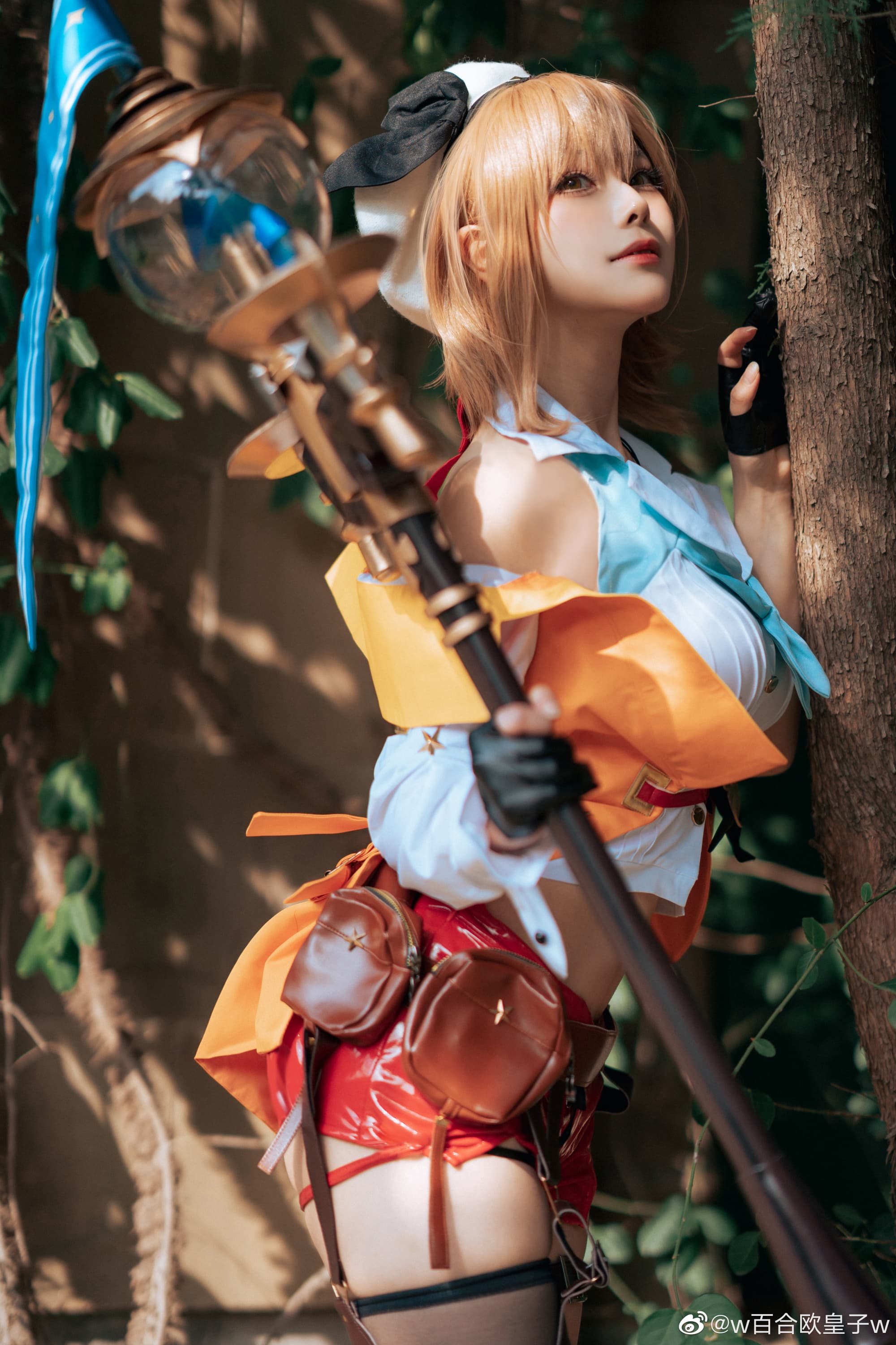 【COS】我有预感！这次也会成为真正的冒险！ 碧蓝航线莱莎联动@w百合欧皇子w COSPLAY-第13张