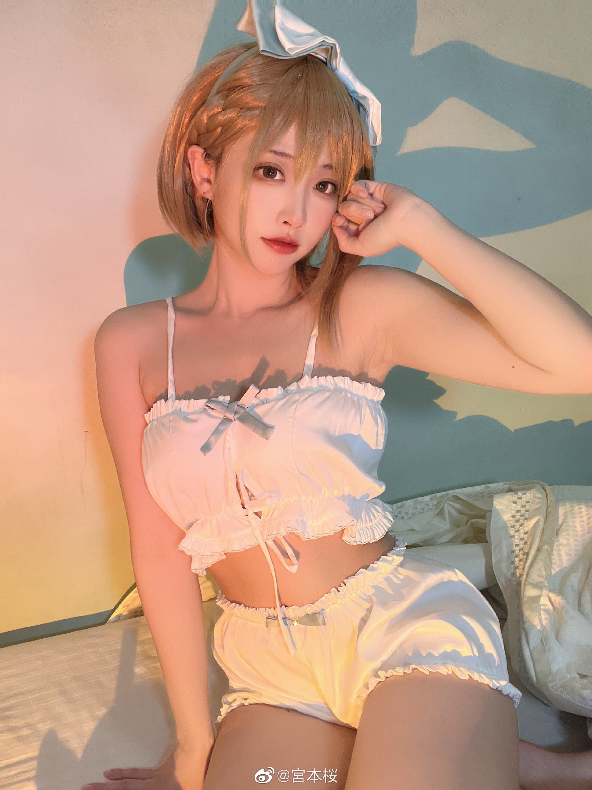 【COS】碧蓝航线 莱莎联动@宮本桜 COSPLAY-第3张