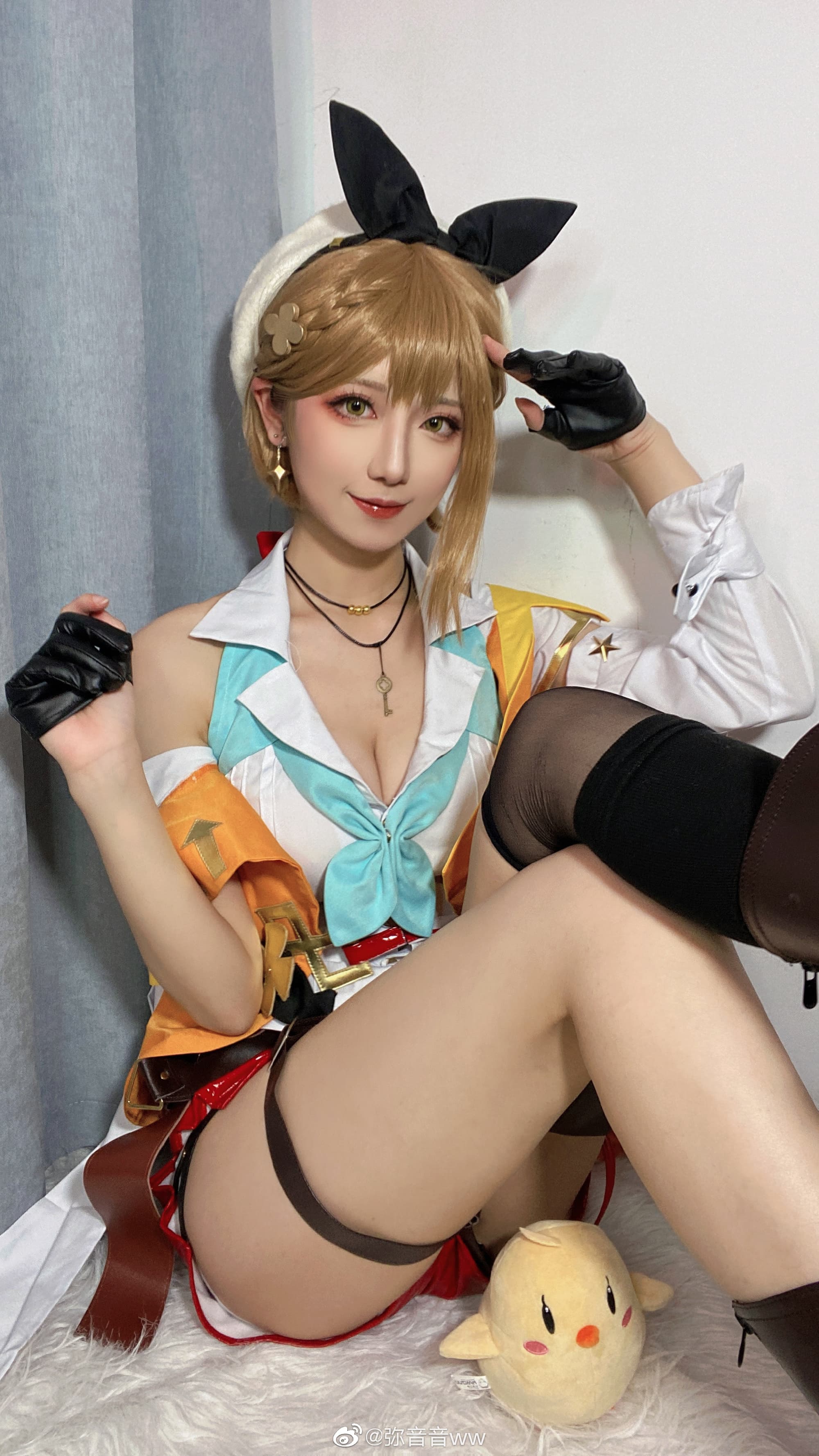 【COS】你好！我是莱莎琳・斯托特。 碧蓝航线莱莎联动 @弥音音ww COSPLAY-第1张
