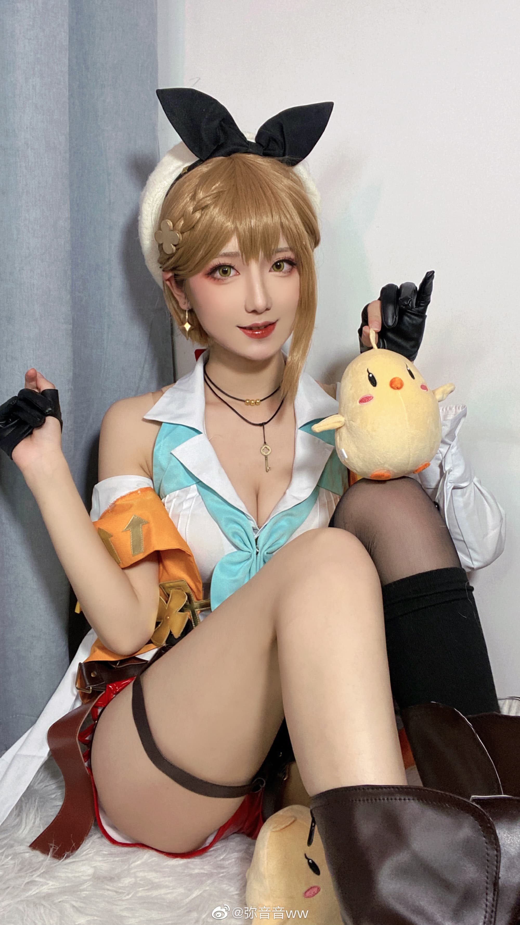 【COS】你好！我是莱莎琳・斯托特。 碧蓝航线莱莎联动 @弥音音ww COSPLAY-第3张
