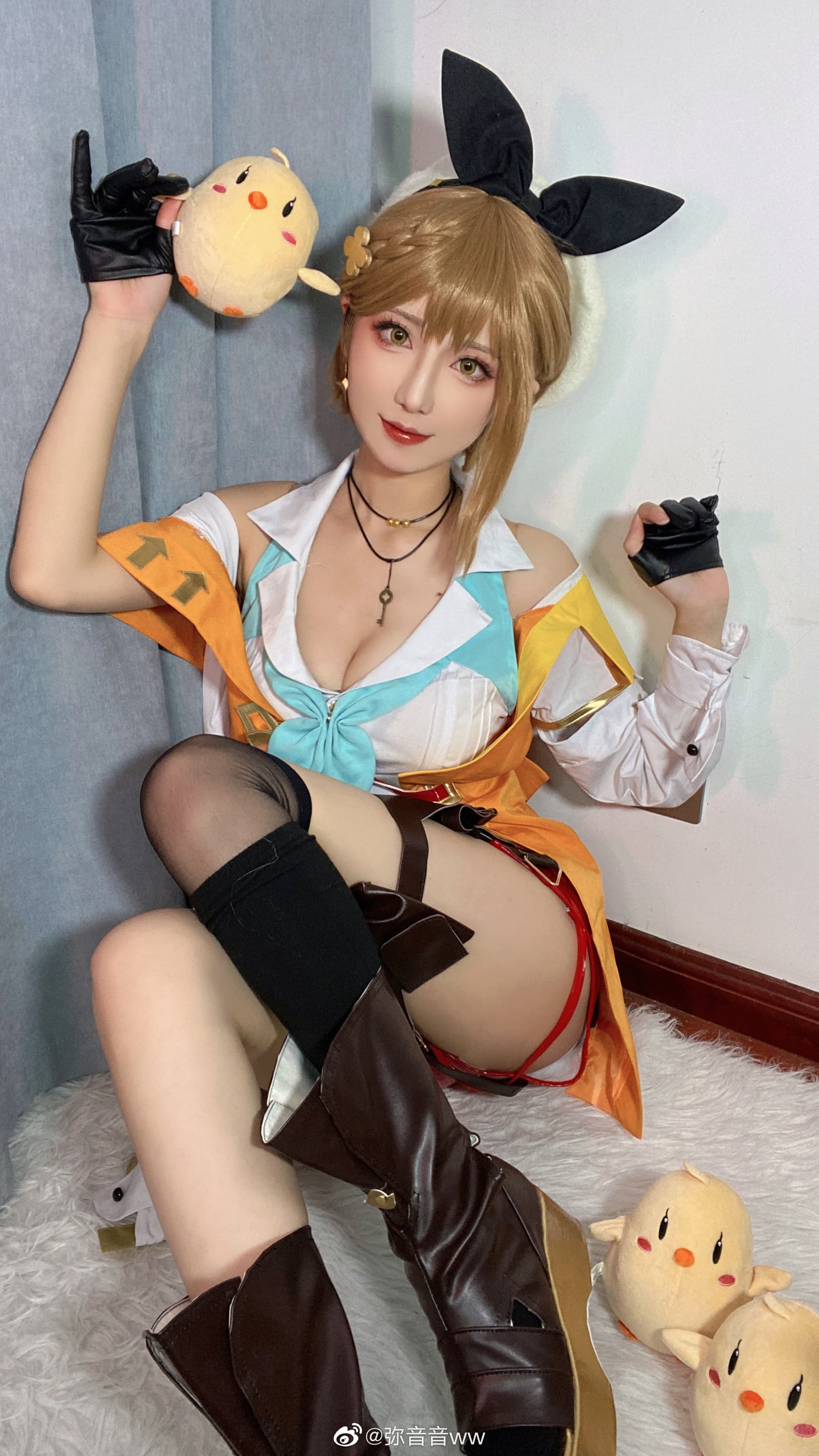 【COS】你好！我是莱莎琳・斯托特。 碧蓝航线莱莎联动 @弥音音ww COSPLAY-第5张