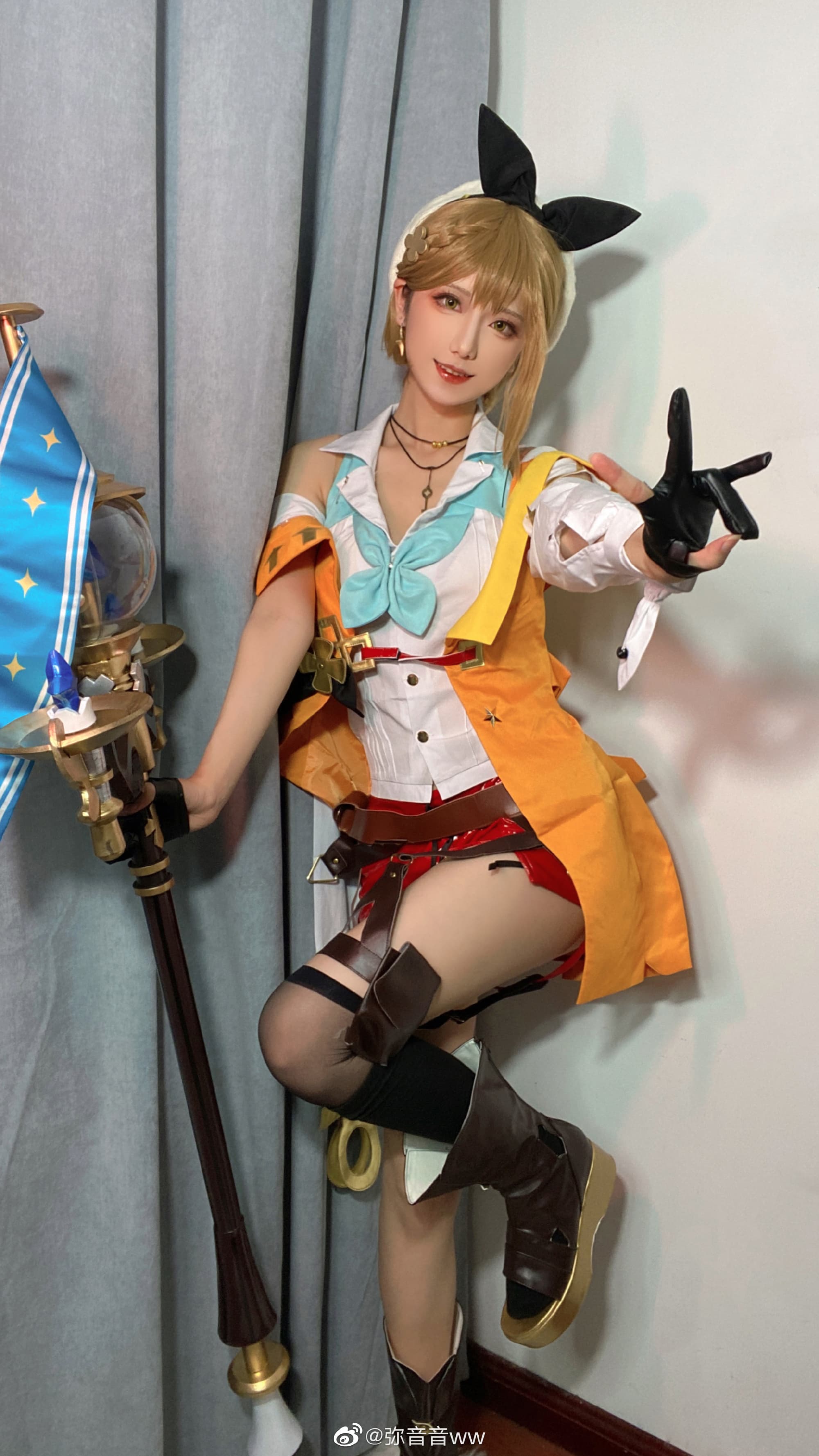 【COS】你好！我是莱莎琳・斯托特。 碧蓝航线莱莎联动 @弥音音ww COSPLAY-第6张