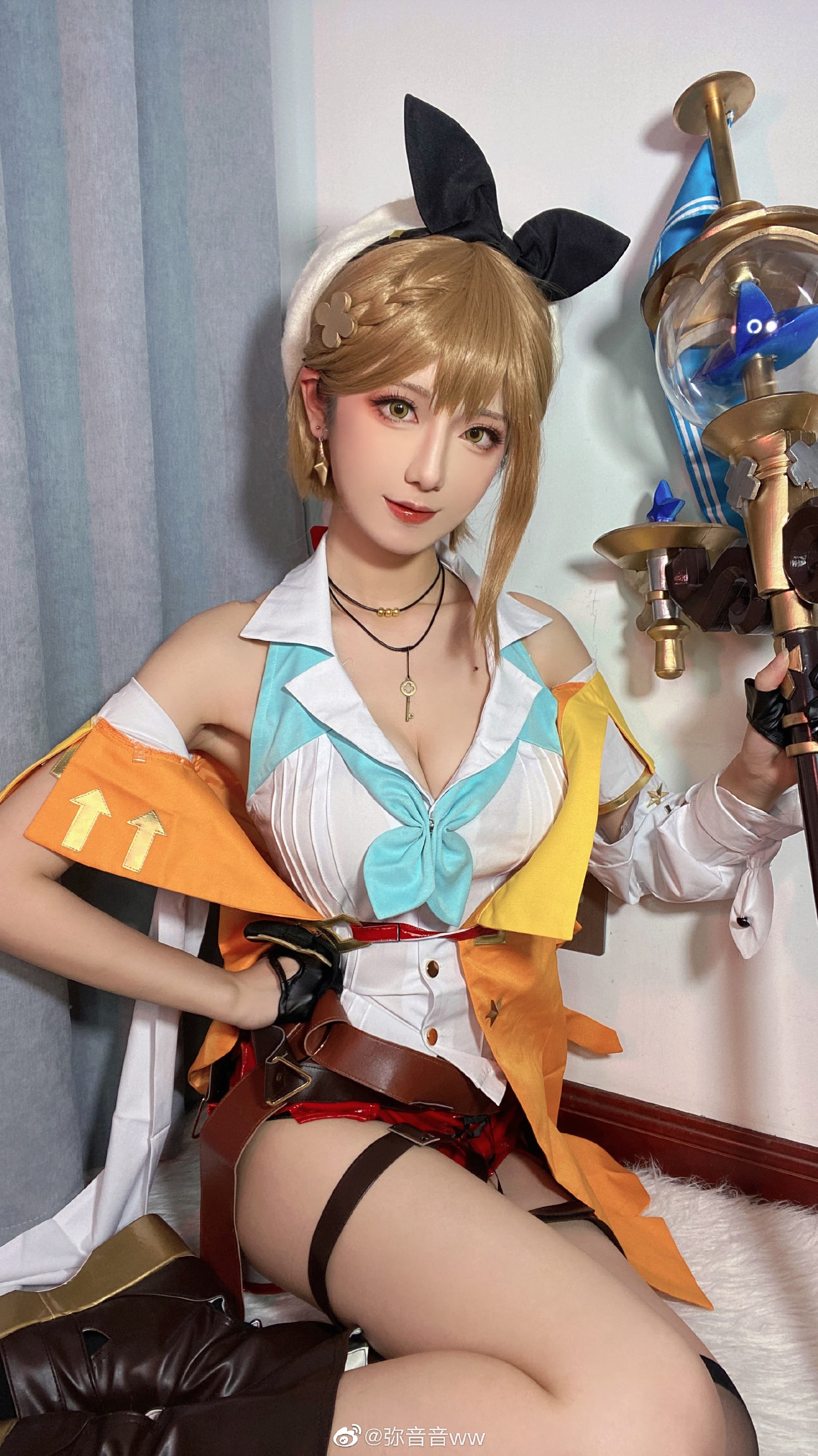 【COS】你好！我是莱莎琳・斯托特。 碧蓝航线莱莎联动 @弥音音ww COSPLAY-第8张