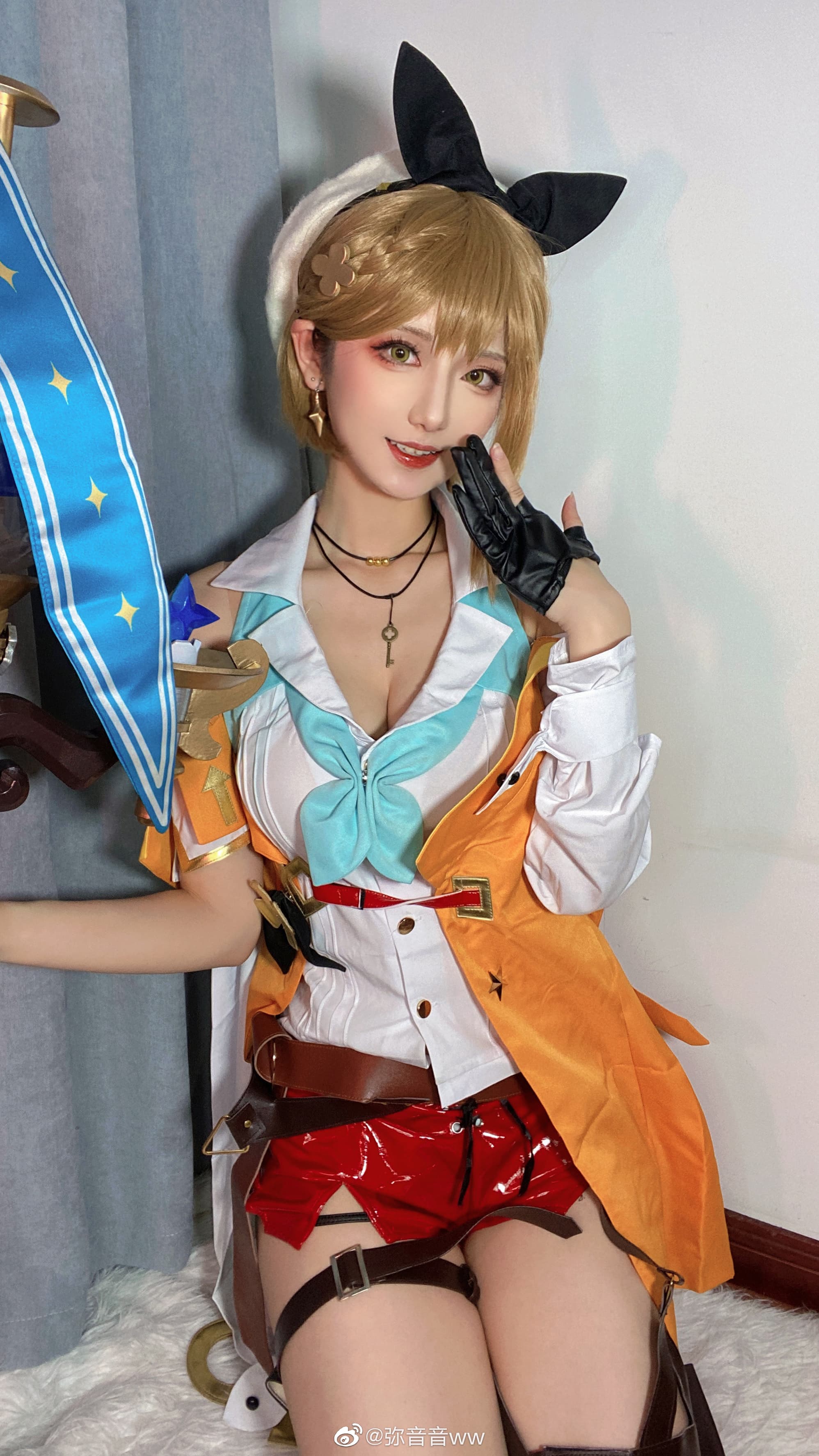 【COS】你好！我是莱莎琳・斯托特。 碧蓝航线莱莎联动 @弥音音ww COSPLAY-第10张