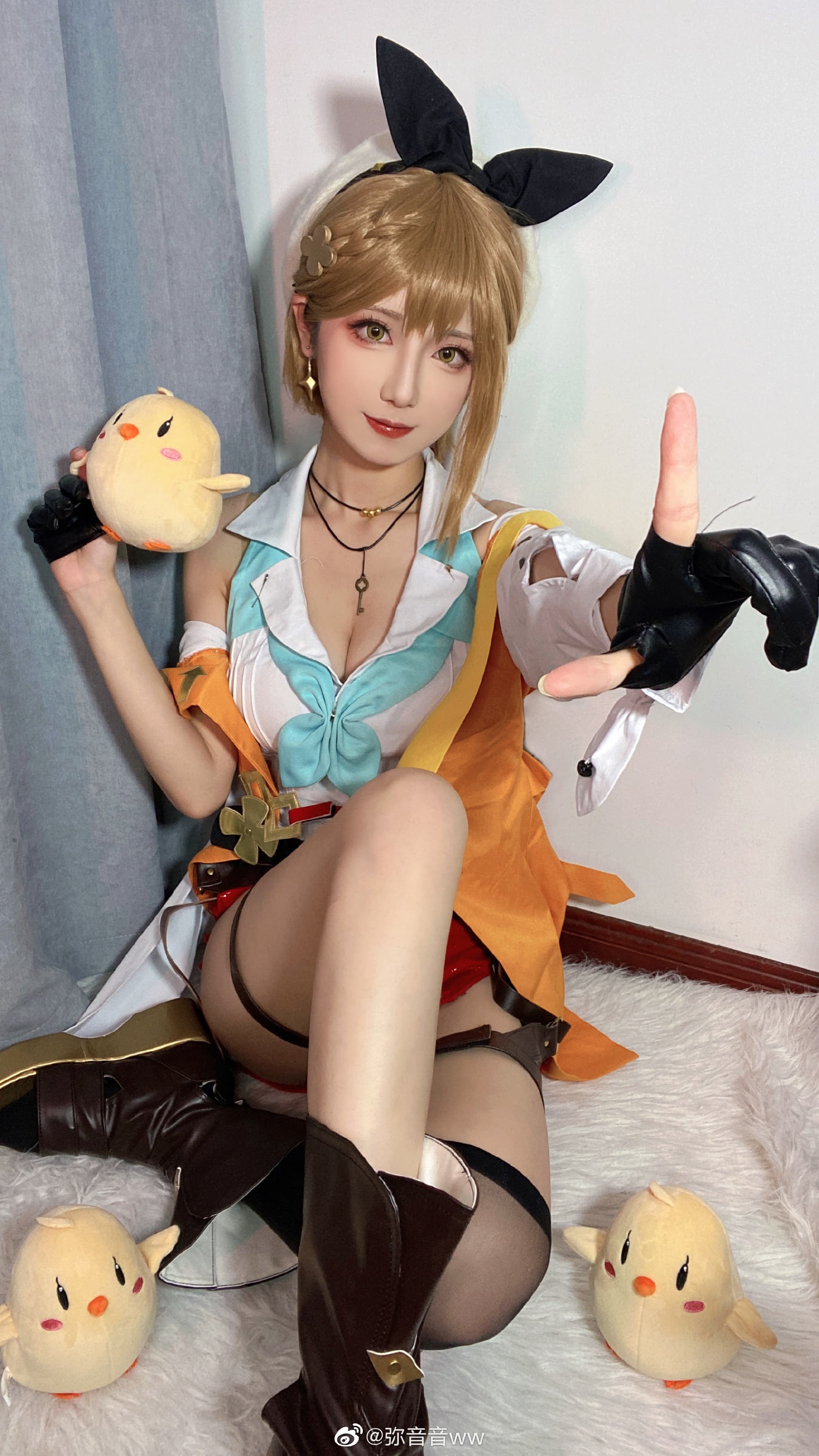 【COS】你好！我是莱莎琳・斯托特。 碧蓝航线莱莎联动 @弥音音ww COSPLAY-第11张