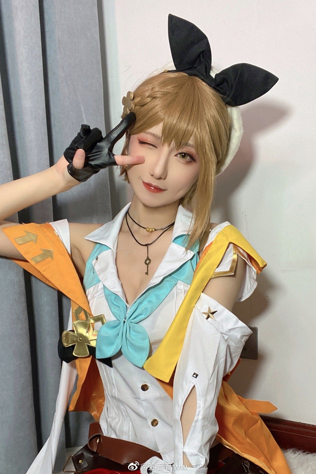 【COS】你好！我是莱莎琳・斯托特。 碧蓝航线莱莎联动 @弥音音ww COSPLAY-第13张