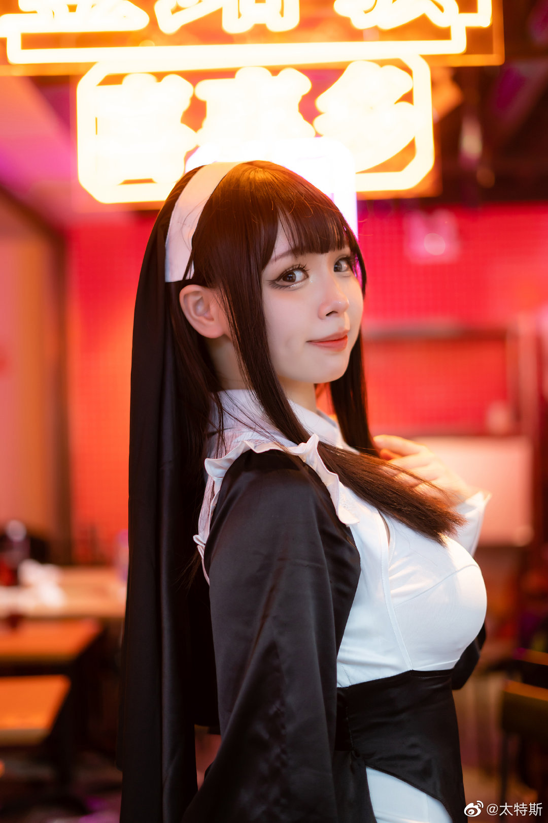 《修女》 漫展返图@太特斯 COSPLAY-第1张