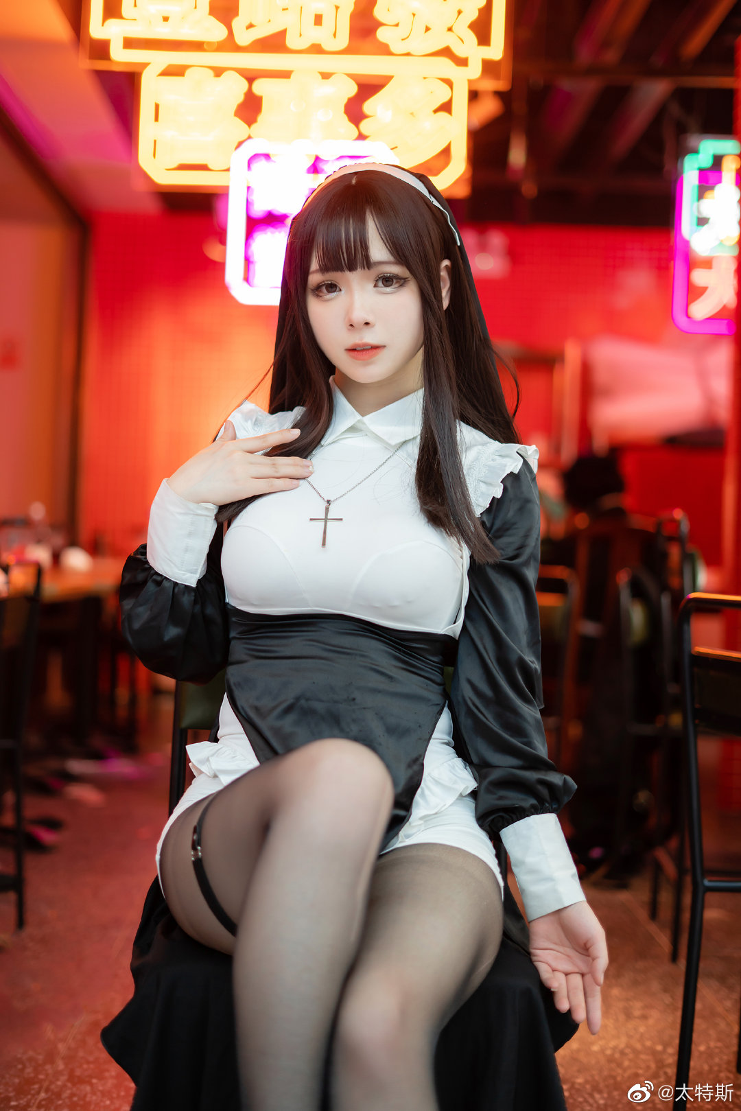 《修女》 漫展返图@太特斯 COSPLAY-第5张