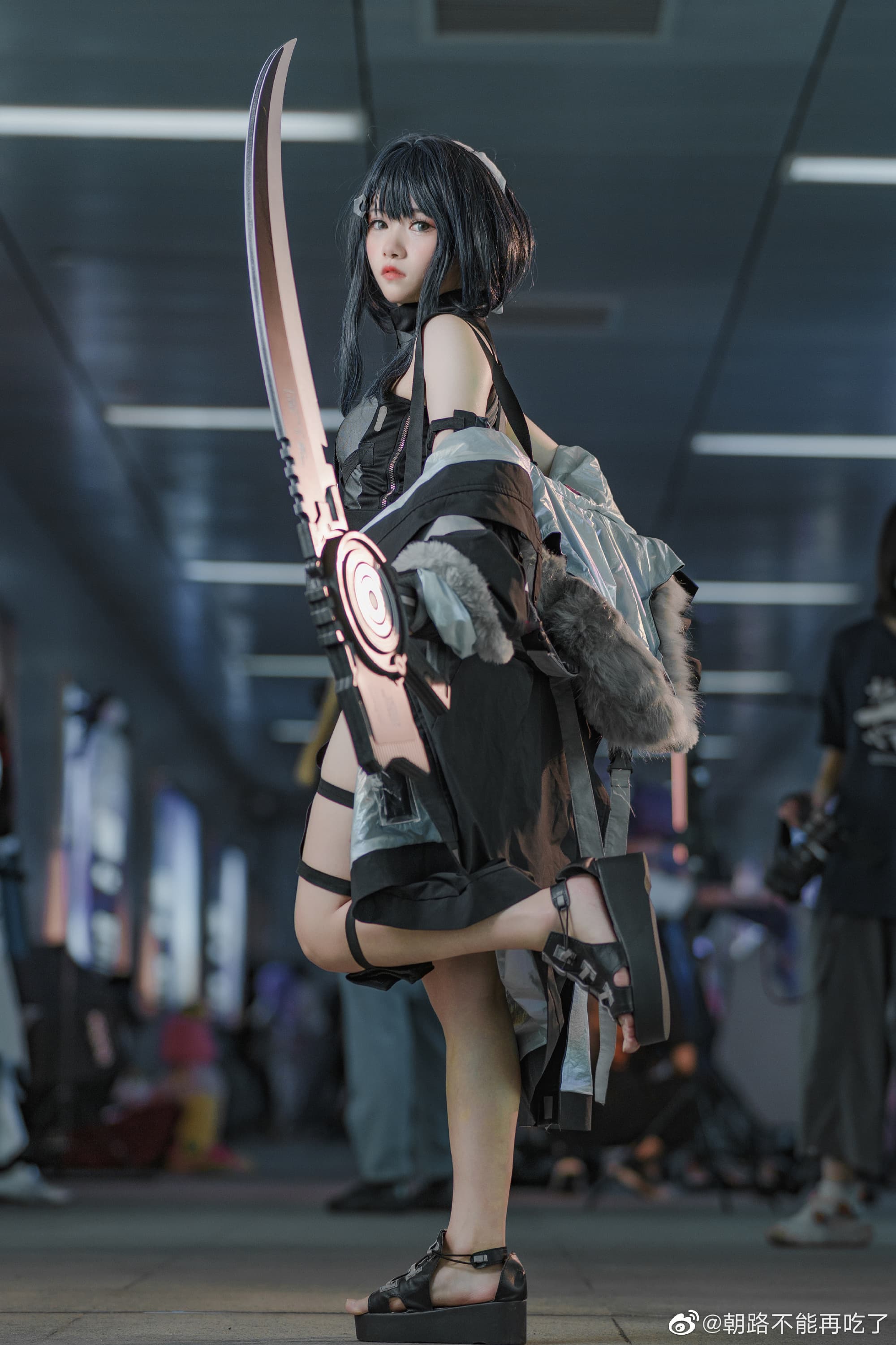 明日方舟 羽毛笔@朝路不能再吃了 龙舌兰@铵柠Aaanil COSPLAY-第1张