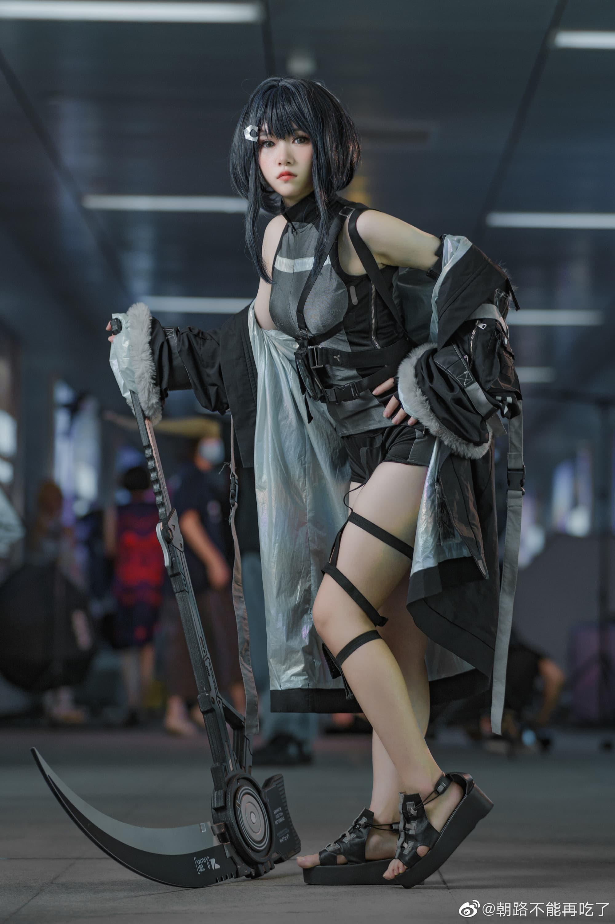 明日方舟 羽毛笔@朝路不能再吃了 龙舌兰@铵柠Aaanil COSPLAY-第4张